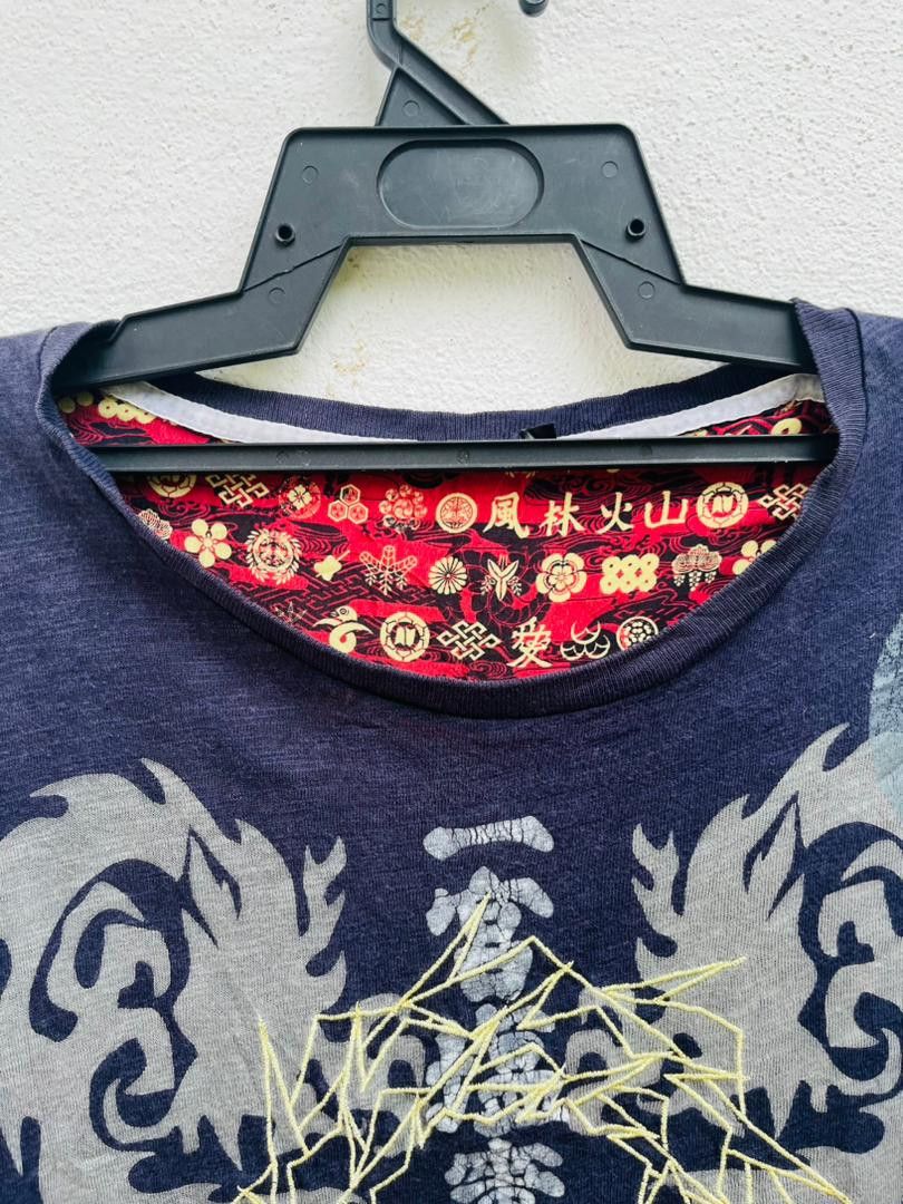 Japanese Brand × Vintage Vintage Japanese Dragon Designer Fashion Style Shirt Size US XL / EU 56 / 4 - 9 Thumbnail