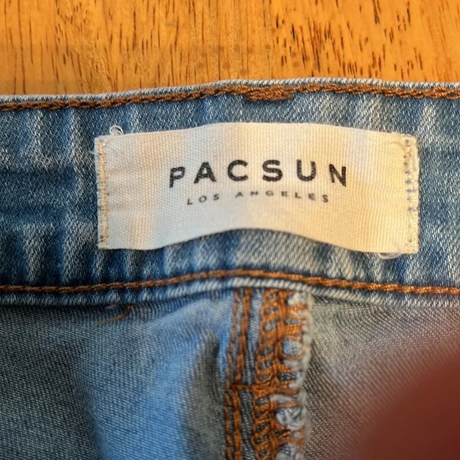 Pacsun Pacsun High Rise Super Stretch Shortie shorts, size 25.ch Size 25" / US 0 / IT 36 - 3 Thumbnail