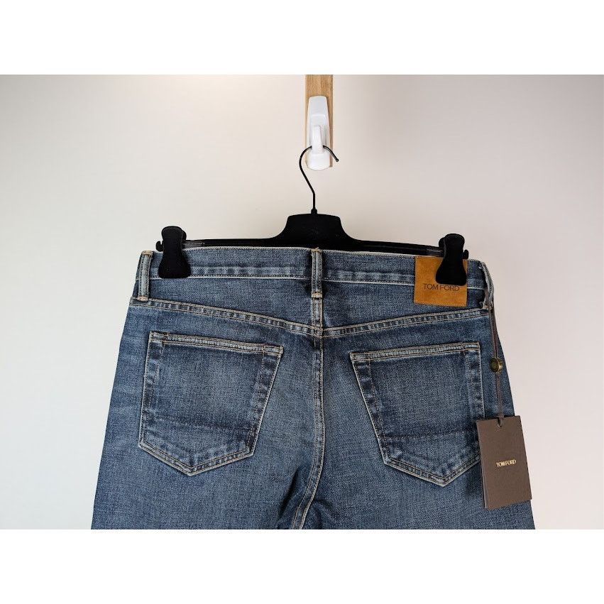 Tom Ford o1rshd1 Straight-Fit Denim Jeans in Navy Size US 33 - 12 Thumbnail