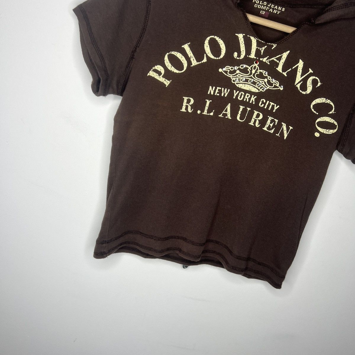 Polo Ralph Lauren Y2K Polo Ralph Lauren Babysize Fit Tank Top Vintage T-Shirt Size M / US 6-8 / IT 42-44 - 4 Thumbnail