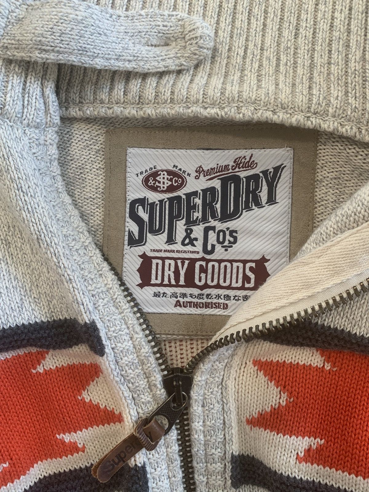 Superdry Superdry Buffalo Knit Zip Up Sweater Size US S / EU 44-46 / 1 - 8 Thumbnail