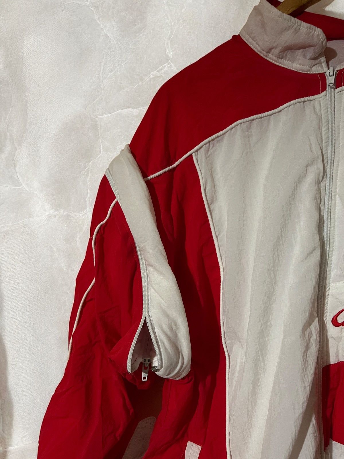 Vintage ALFA ROMEO 90s TRACK SUIT RACING Vintage Nylon pants jacket Size US M / EU 48-50 / 2 - 7 Thumbnail