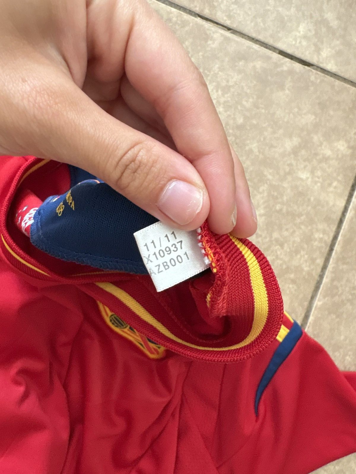 Adidas Spain 2012 Adidas Techfit UEFA Euro Size US L / EU 52-54 / 3 - 6 Thumbnail