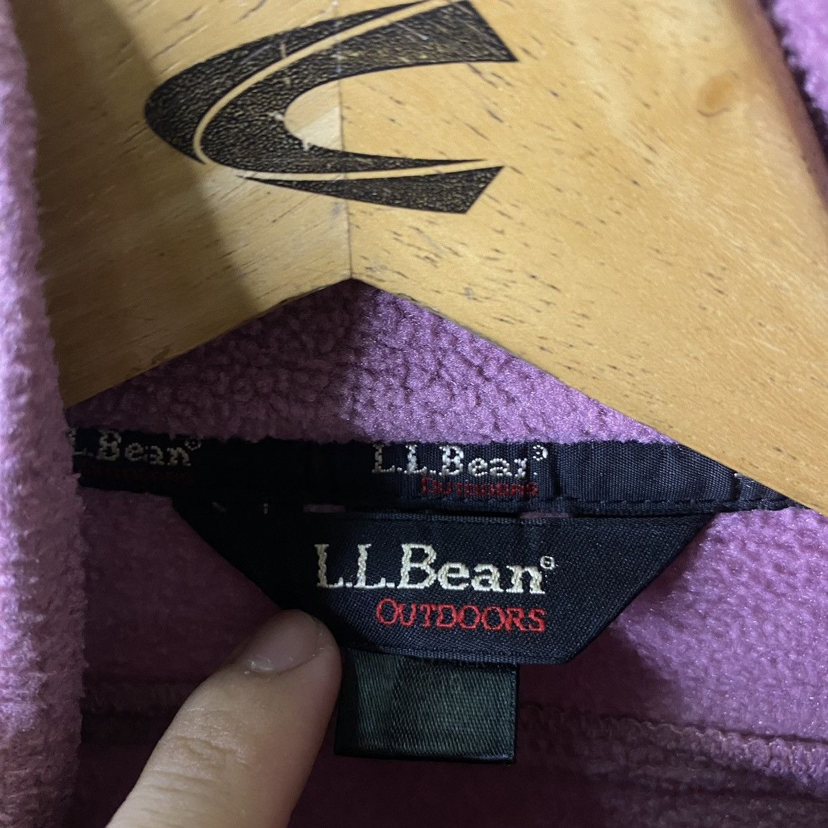 L.L. Bean × Vintage Vintage LL Bean Fleece Jacket Size US L / EU 52-54 / 3 - 4 Thumbnail