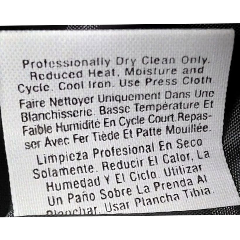 DKNY DKNY Wool Blend Mohair Skirt Gray Solid Lined Women Size 14 Italy Knee Length A-Line Pair with Blouse/Blazer for Business Formal Fall Winter Size 36" / US 14 / IT 50 - 6 Thumbnail