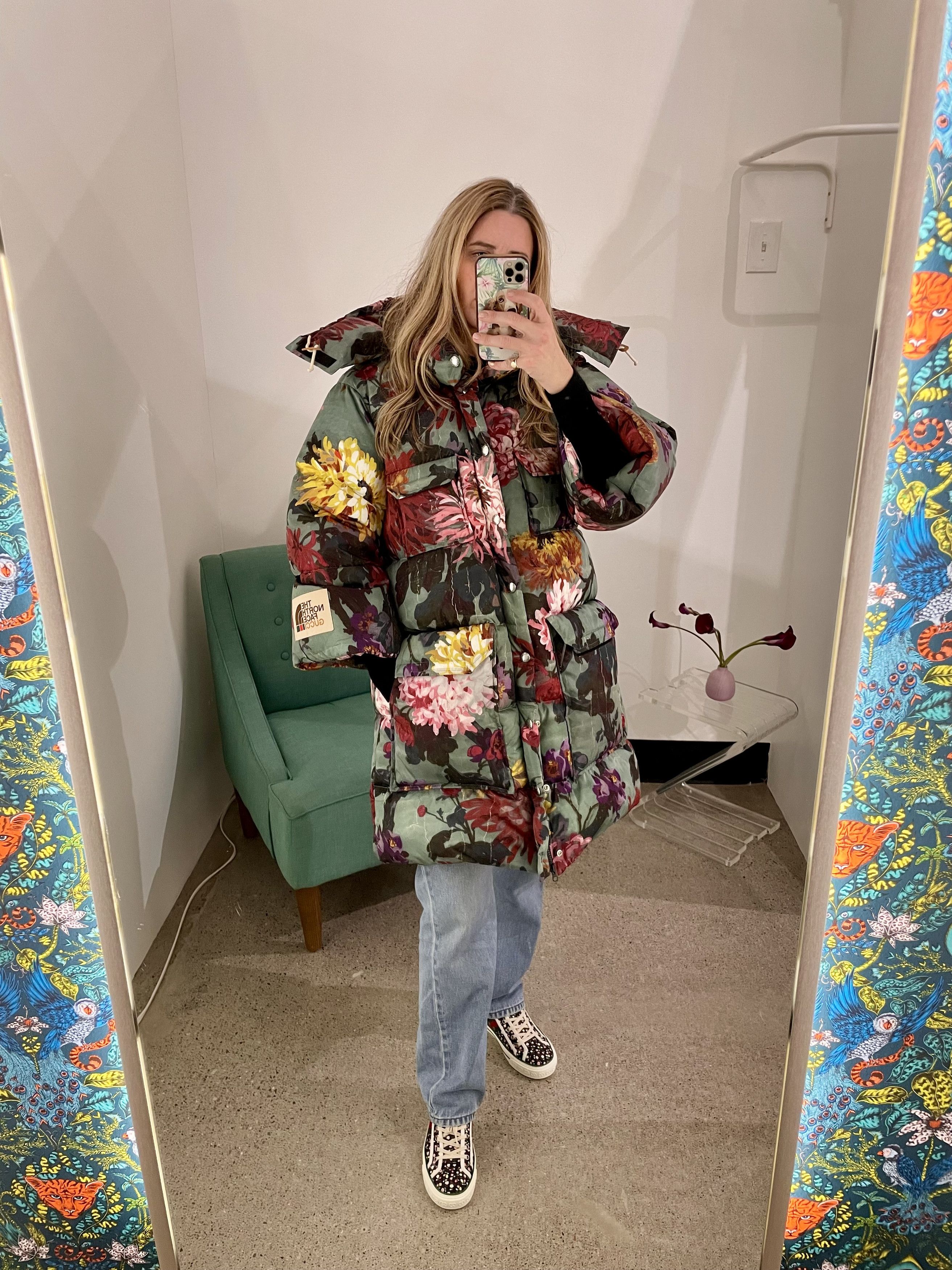 Gucci × The North Face RARE Gucci x The North Face floral puffer Size M / US 6-8 / IT 42-44 - 3 Thumbnail