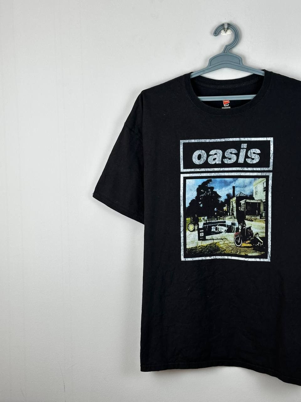 Band Tees Vintage Oasis Band Definitely Maybe Brit rock T Shirt Rare Size US XXL / EU 58 / 5 - 3 Thumbnail