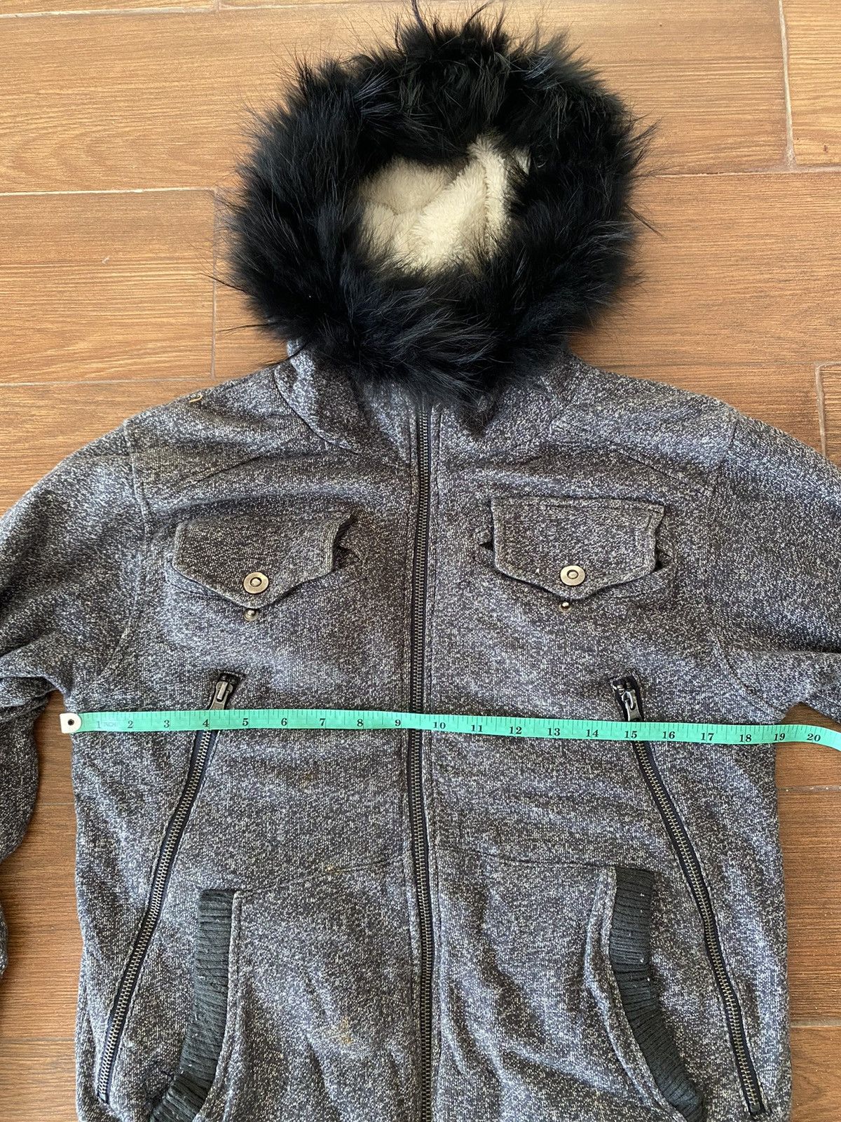 If Six Was Nine × Japanese Brand × Le Grande Bleu (L.G.B.) Japanese Brand Faux Fur Hooded Lgbstyle Size US M / EU 48-50 / 2 - 10 Thumbnail