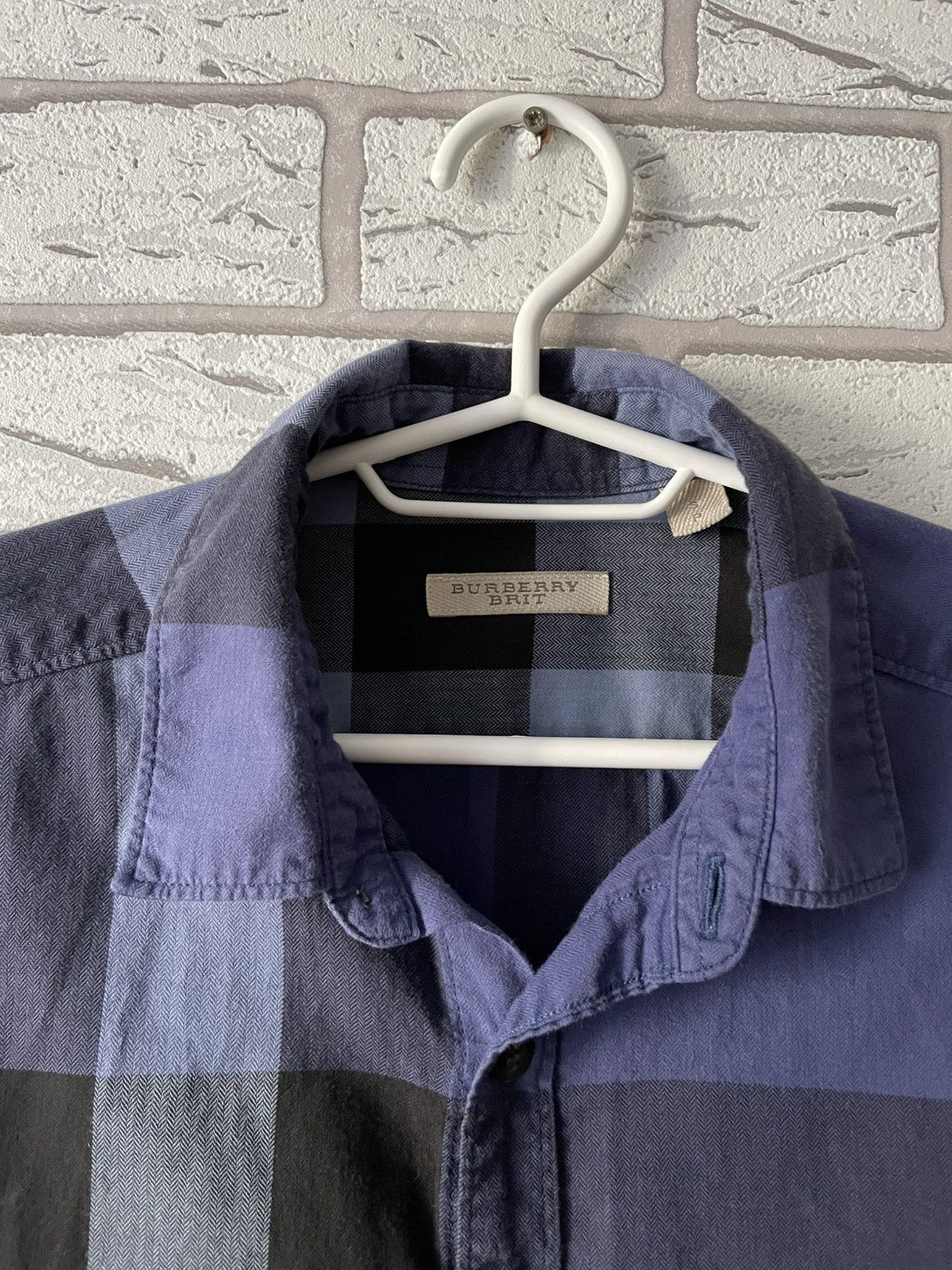 Burberry Burberry Brit Button-Up Shirt Blue Nova Check Size US S / EU 44-46 / 1 - 4 Thumbnail