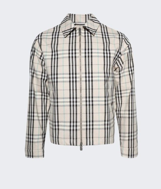 Burberry o1mle0326 Check Cotton Jacket in Multicolor Size US XXL / EU 58 / 5 - 1 Preview