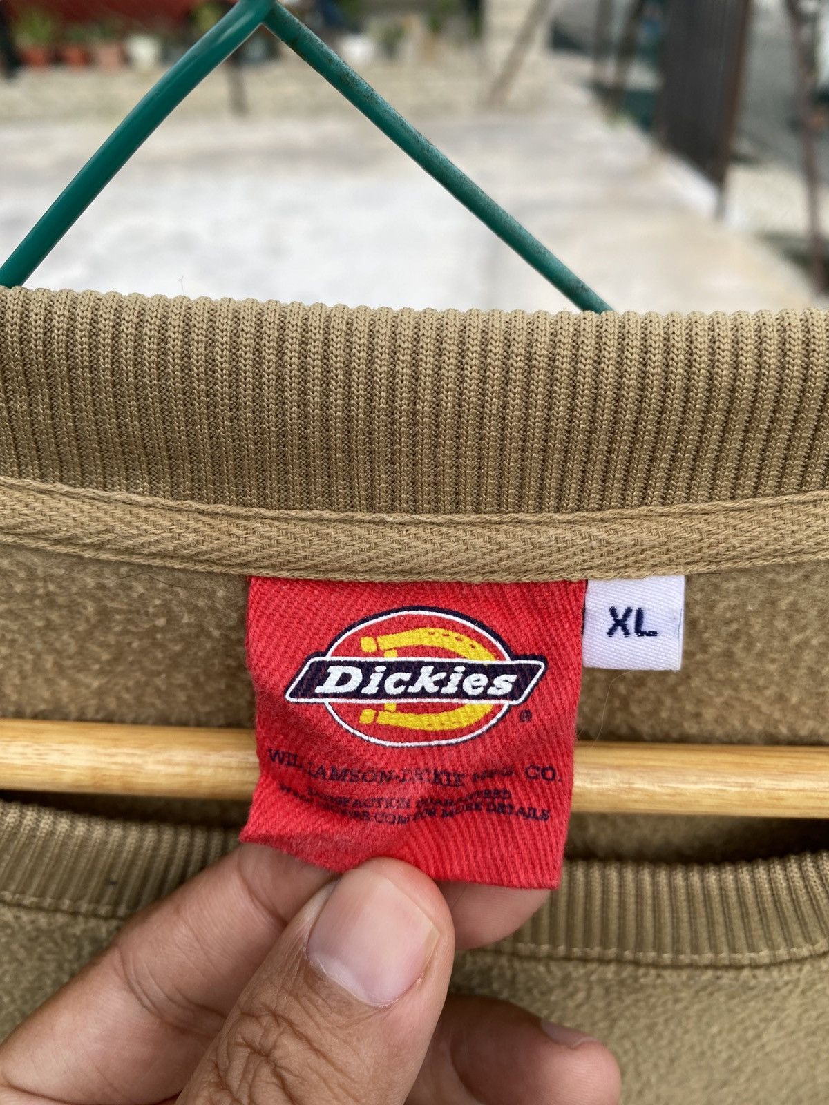 Dickies Dickies olive green fleece sweater Size US XL / EU 56 / 4 - 5 Thumbnail