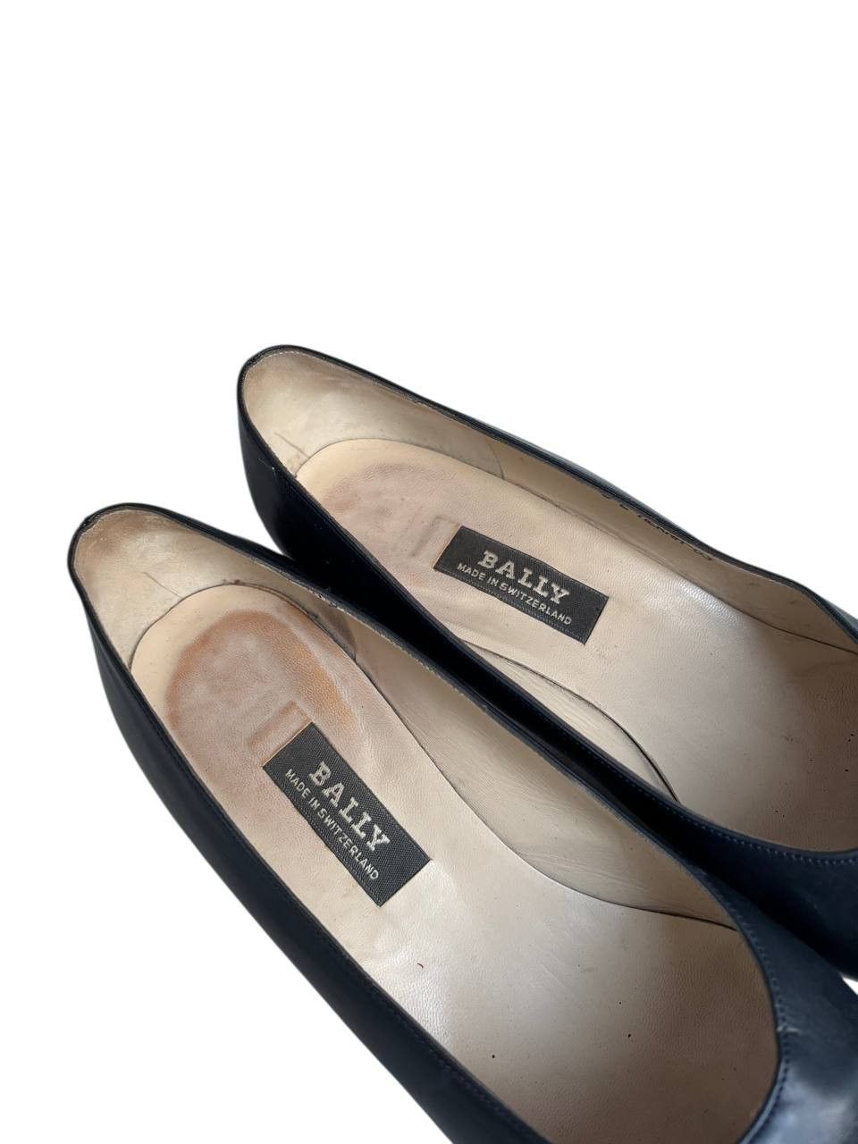 Bally W's Bally Leather Formal Flats Heel Shoes Pumps MERNA-03 6 E Size US 6 / IT 36 - 6 Thumbnail
