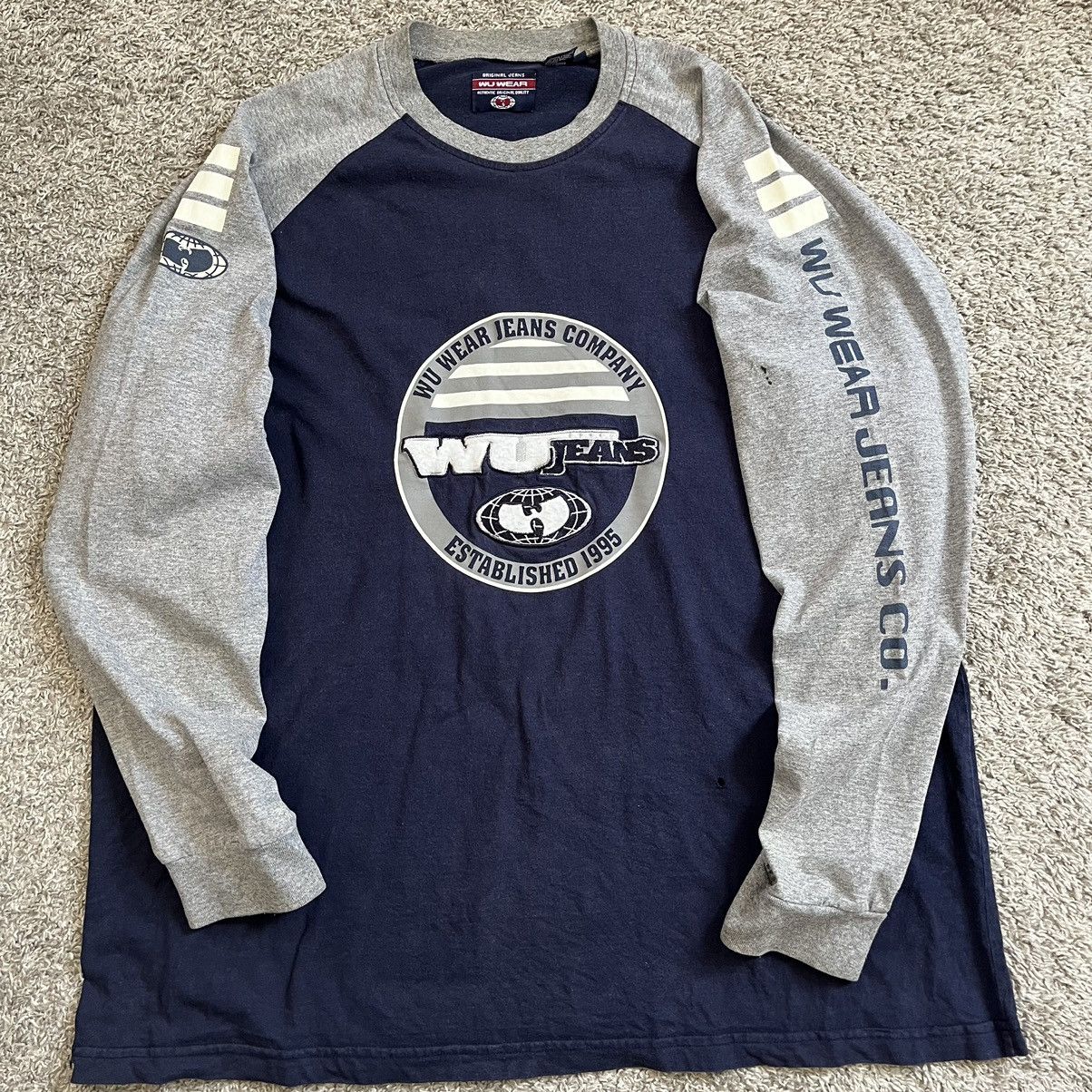 Wu-Tang Clan 🔴Wu-Wear Shirt Size XL Wu-Tang Longsleeves 90’s Rare Gza Rza Size US XL / EU 56 / 4 - 5 Thumbnail