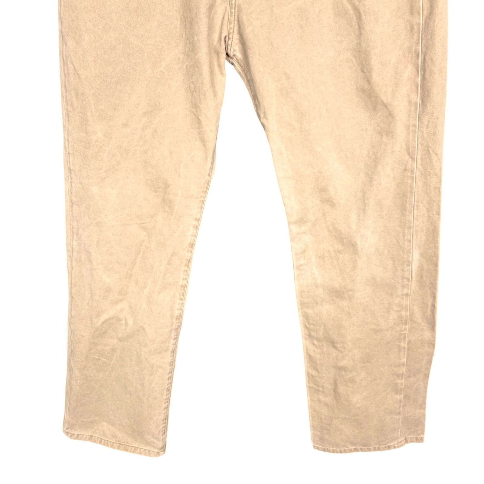 Lacoste Lacoste Men's EU 46 US 36x33 Khaki Tan Straight Leg Jeans Size US 36 / EU 52 - 5 Thumbnail