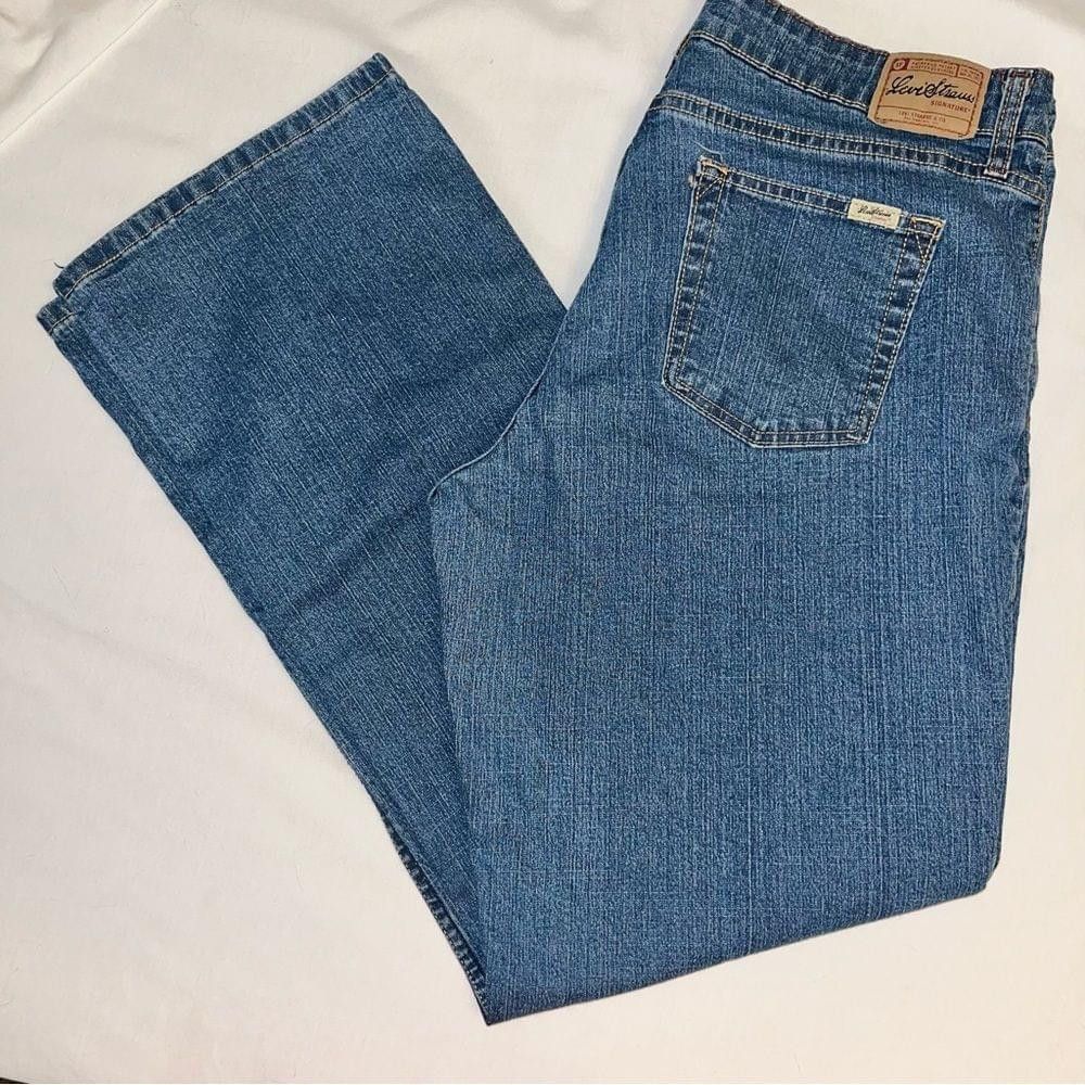 Levi's Levi Strauss Midrise Boot Cut Jeans Size 38" / US 16 / IT 52 - 2 Thumbnail
