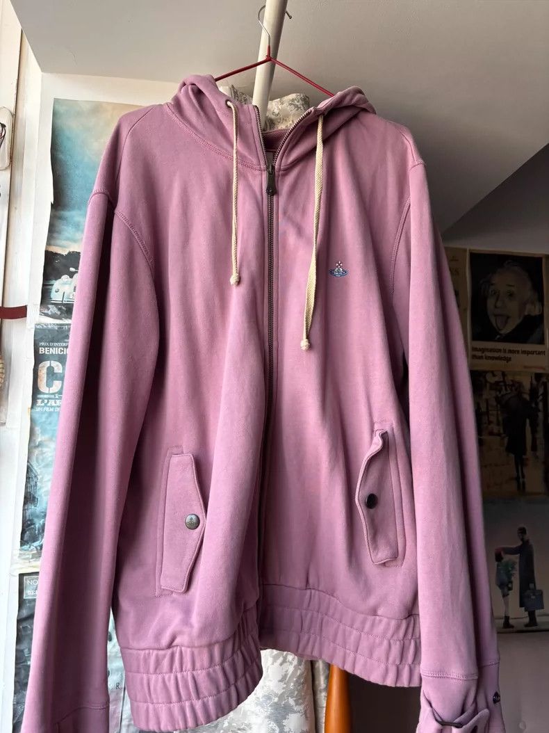 Vivienne Westwood Vivienne Westwood Pink zip-up sweatshirt Size US L / EU 52-54 / 3 - 1 Thumbnail