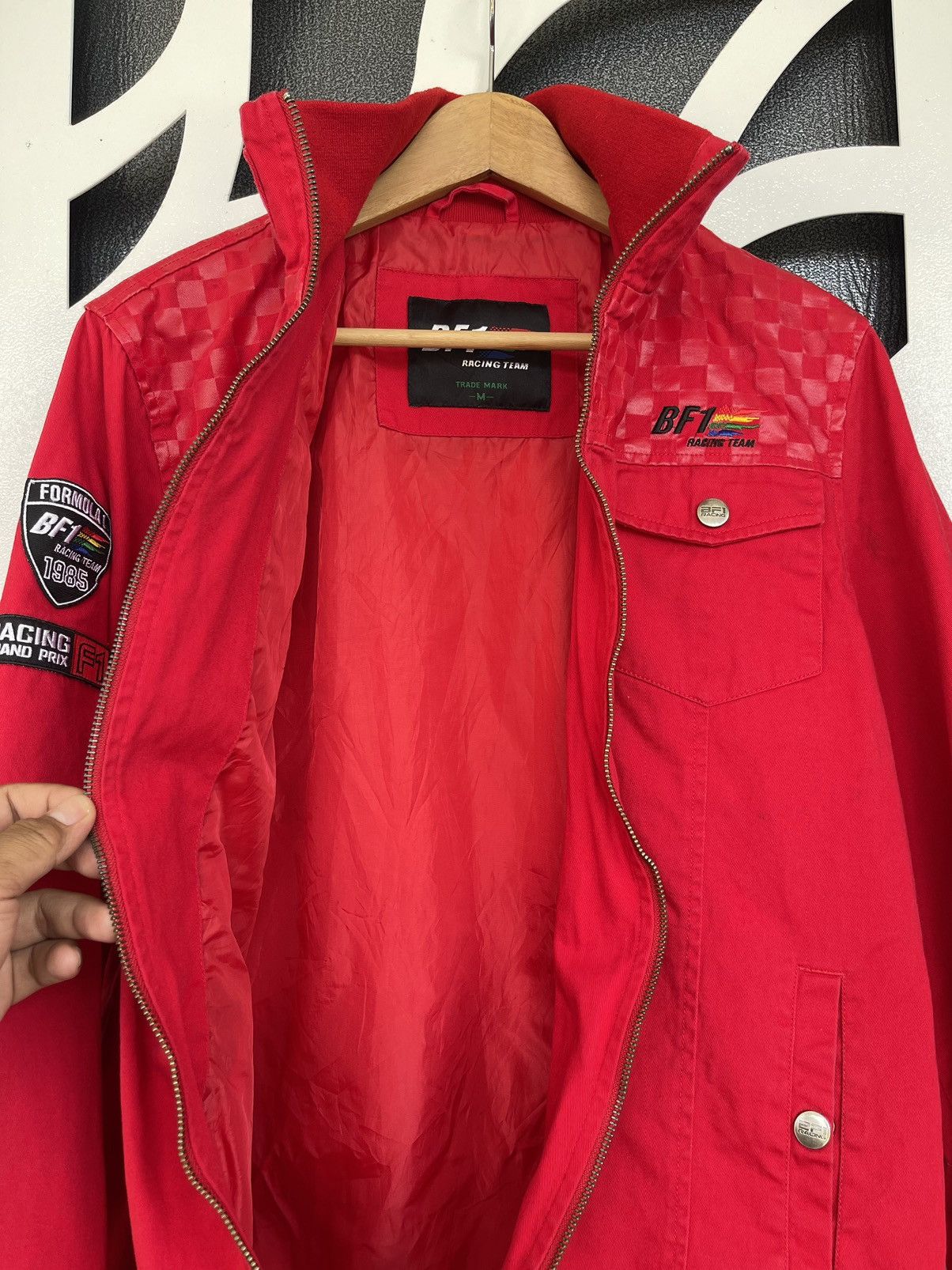 Vintage FORMULA 1 RACING TEAM GRAND PRIX JACKET Size US M / EU 48-50 / 2 - 12 Thumbnail