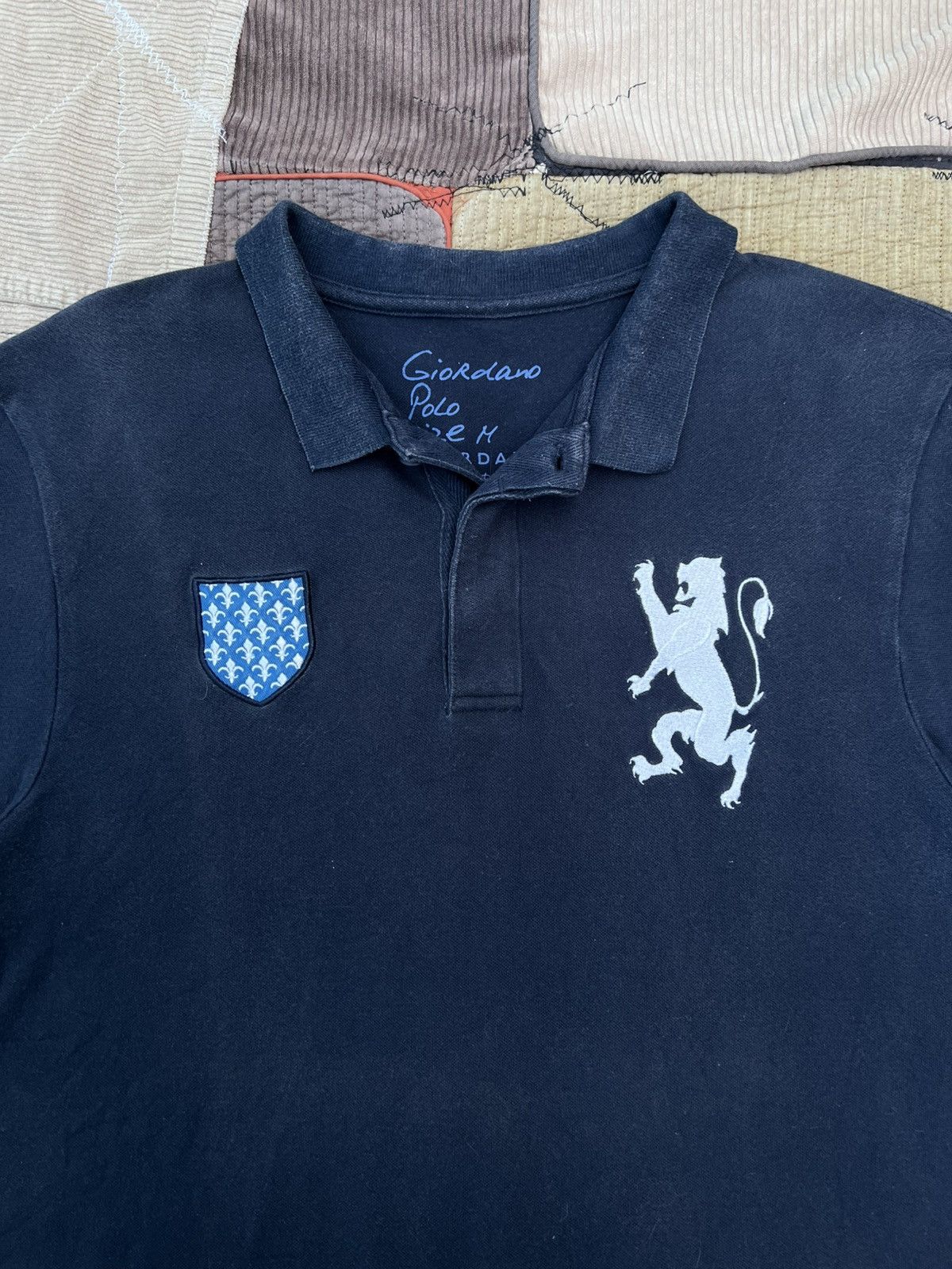 Japanese Brand Giordano Polo Like Chief keef Style Size US S / EU 44-46 / 1 - 2 Thumbnail