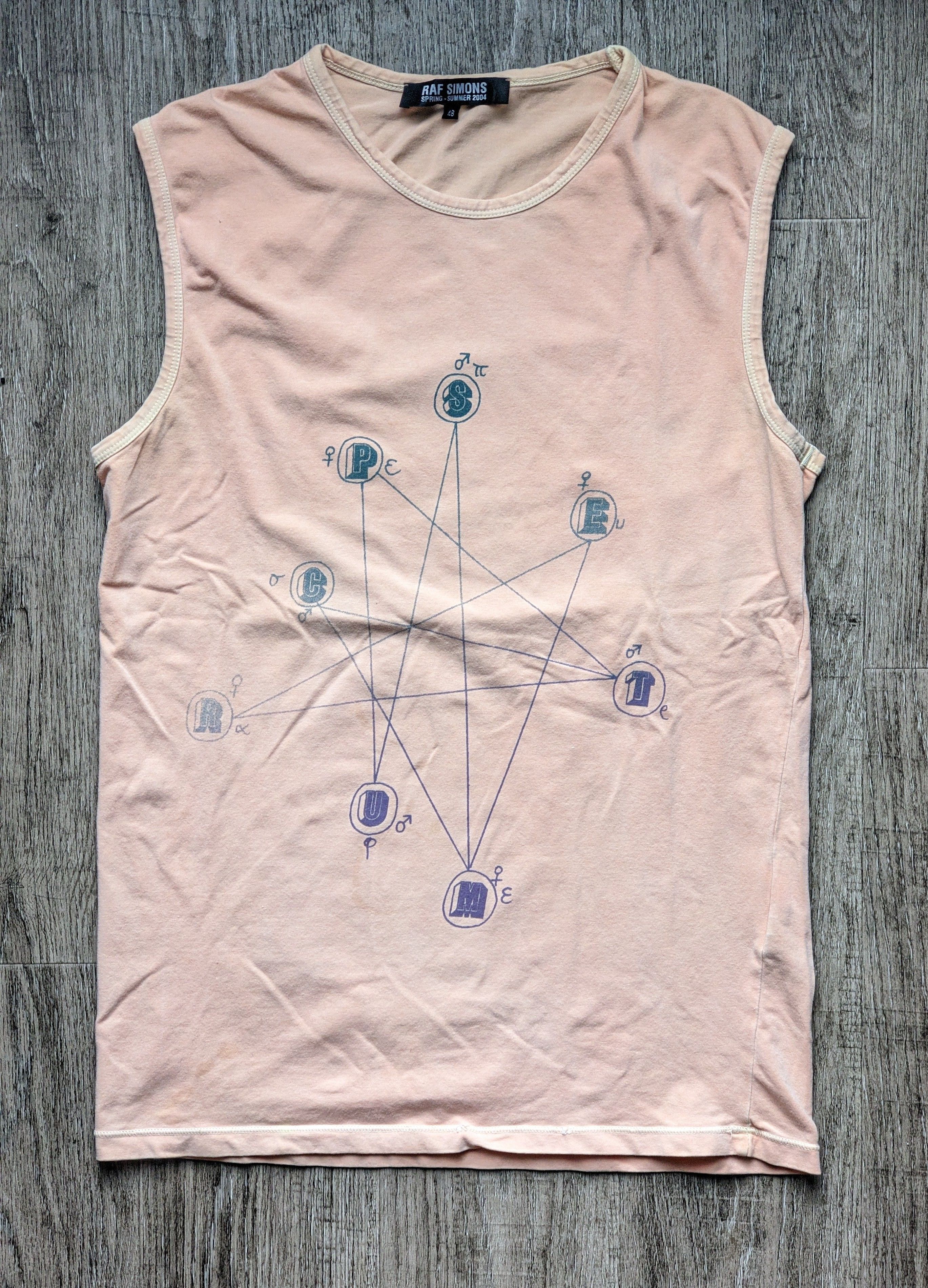 P*o様 【RAF SIMONS】Sleeveless top Solemn-X P*o様 【RAF SIMONS】Sleeveless top Solemn-X Raf Simons Sleeveless