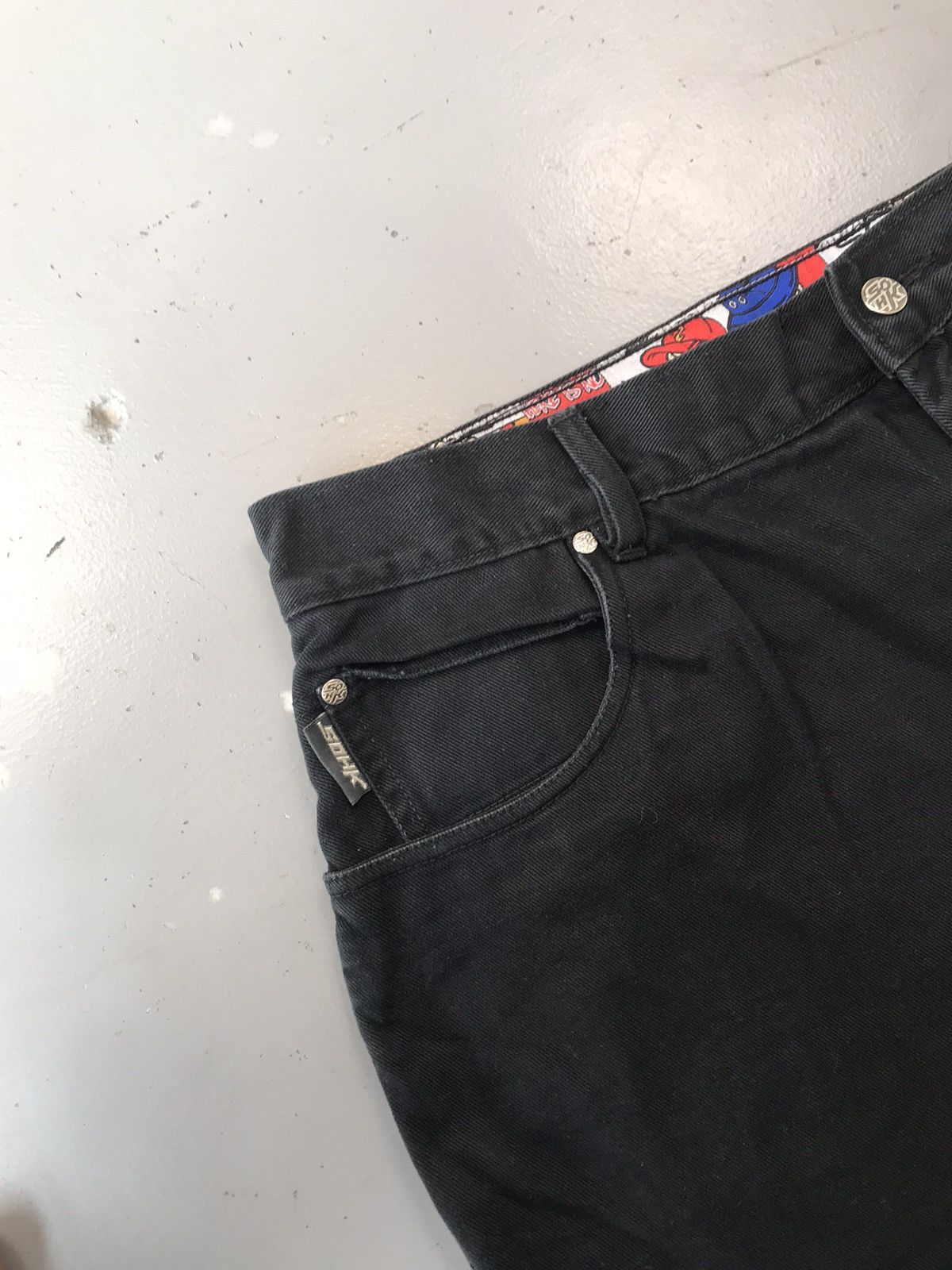 Vintage Vintage SOHK patch work straight fit denim Size US 40 / EU 56 - 6 Thumbnail