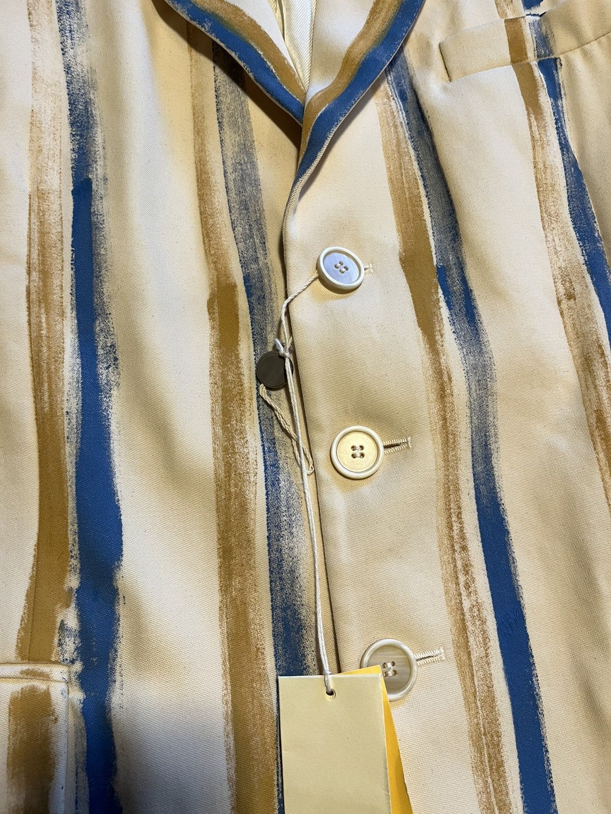 Marni Marni wool hand painted blazer. Size US L / EU 52-54 / 3 - 3 Thumbnail