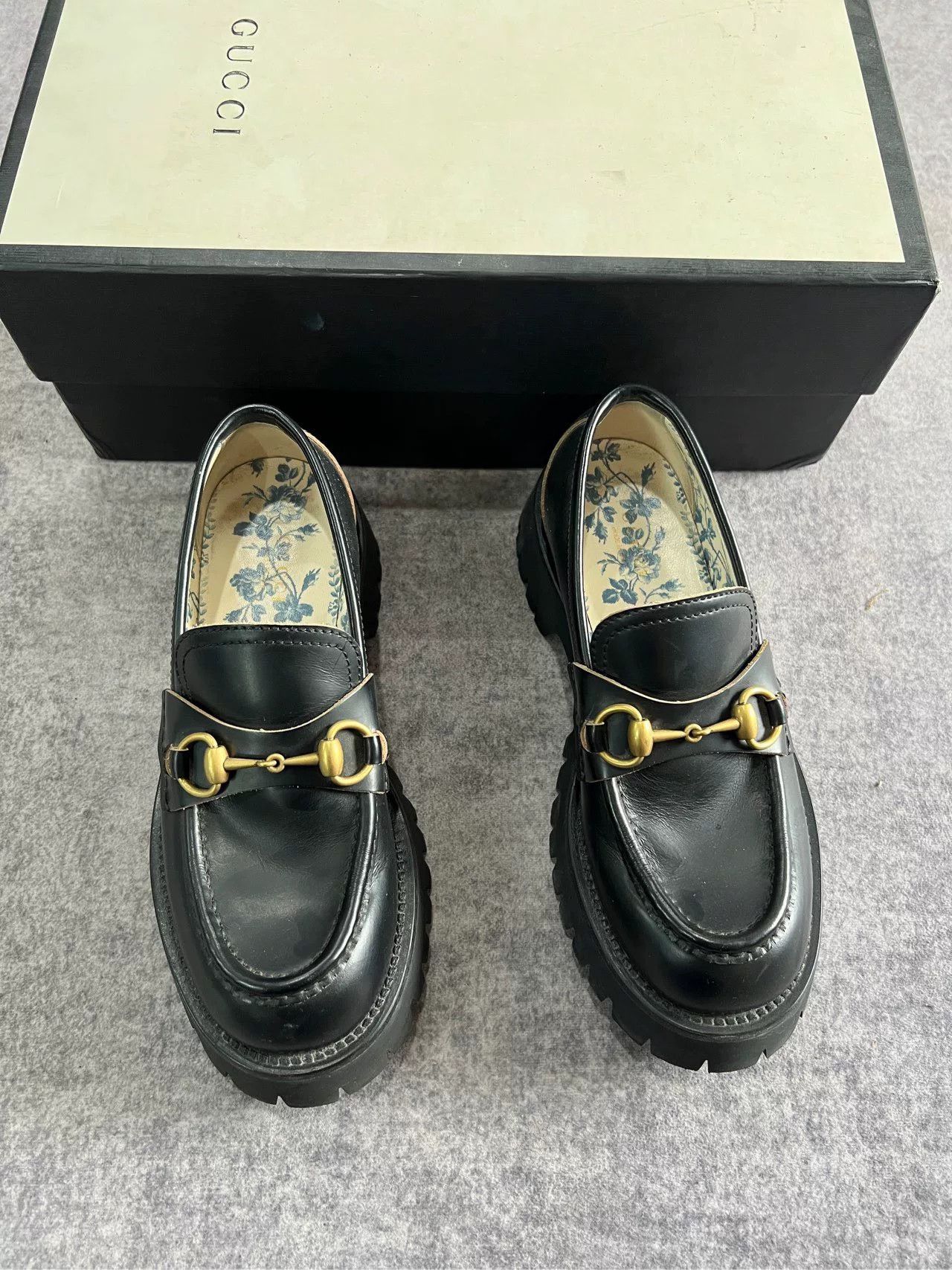 Gucci Gucci Platform Loafers Size US 6.5 / IT 36.5 - 1 Thumbnail
