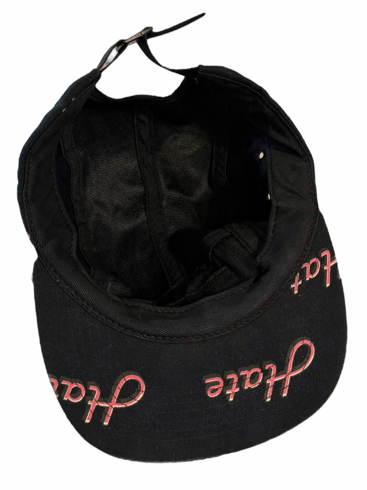 Supreme GRAIL Hate Allover Print Camp Cap Size ONE SIZE - 4 Thumbnail