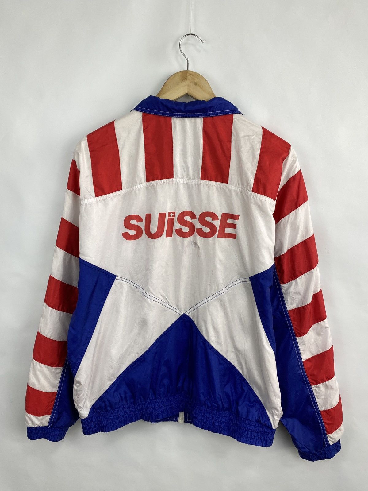 Adidas 🇨🇭 Vintage 80s Adidas Swisse Olympic Team Games Switzerland Size US M / EU 48-50 / 2 - 14 Thumbnail