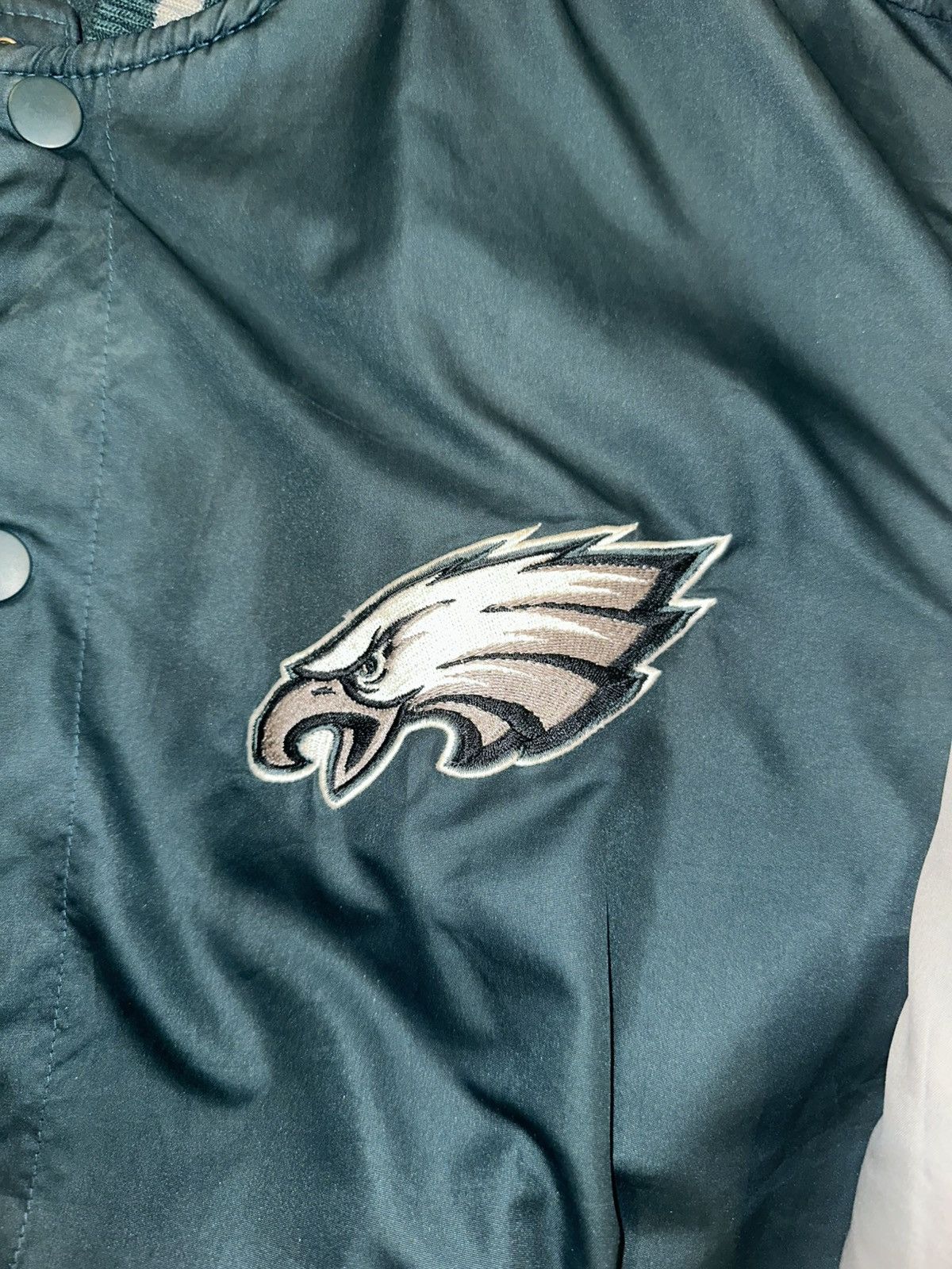 NFL Philadelphia Eagles Double Sided Varsity Jacket Size US XL / EU 56 / 4 - 12 Thumbnail