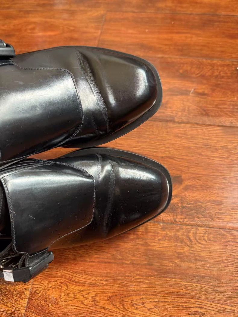 Givenchy Givenchy Men's Leather Shoes, Black Size US 7 / EU 40 - 6 Thumbnail