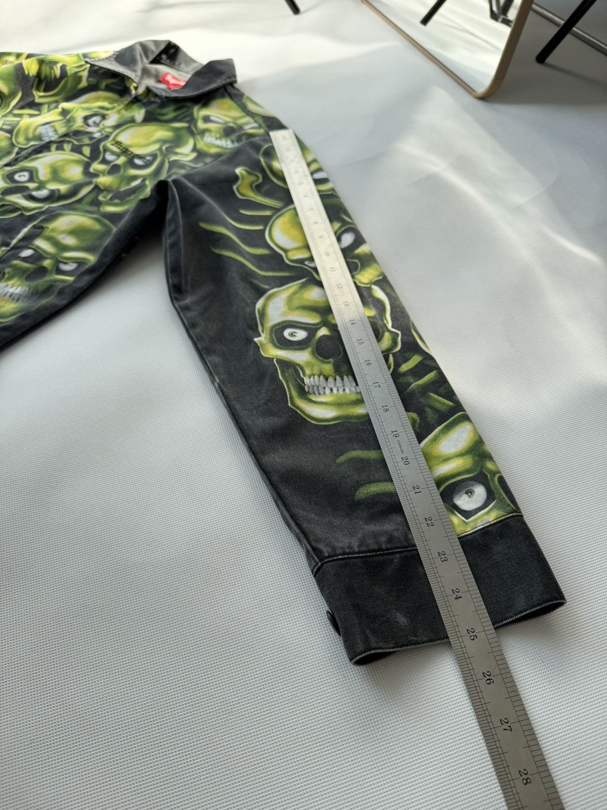 Supreme Archive Supreme Skull Pile Washed Work Jacket Affliction Size US M / EU 48-50 / 2 - 22 Thumbnail