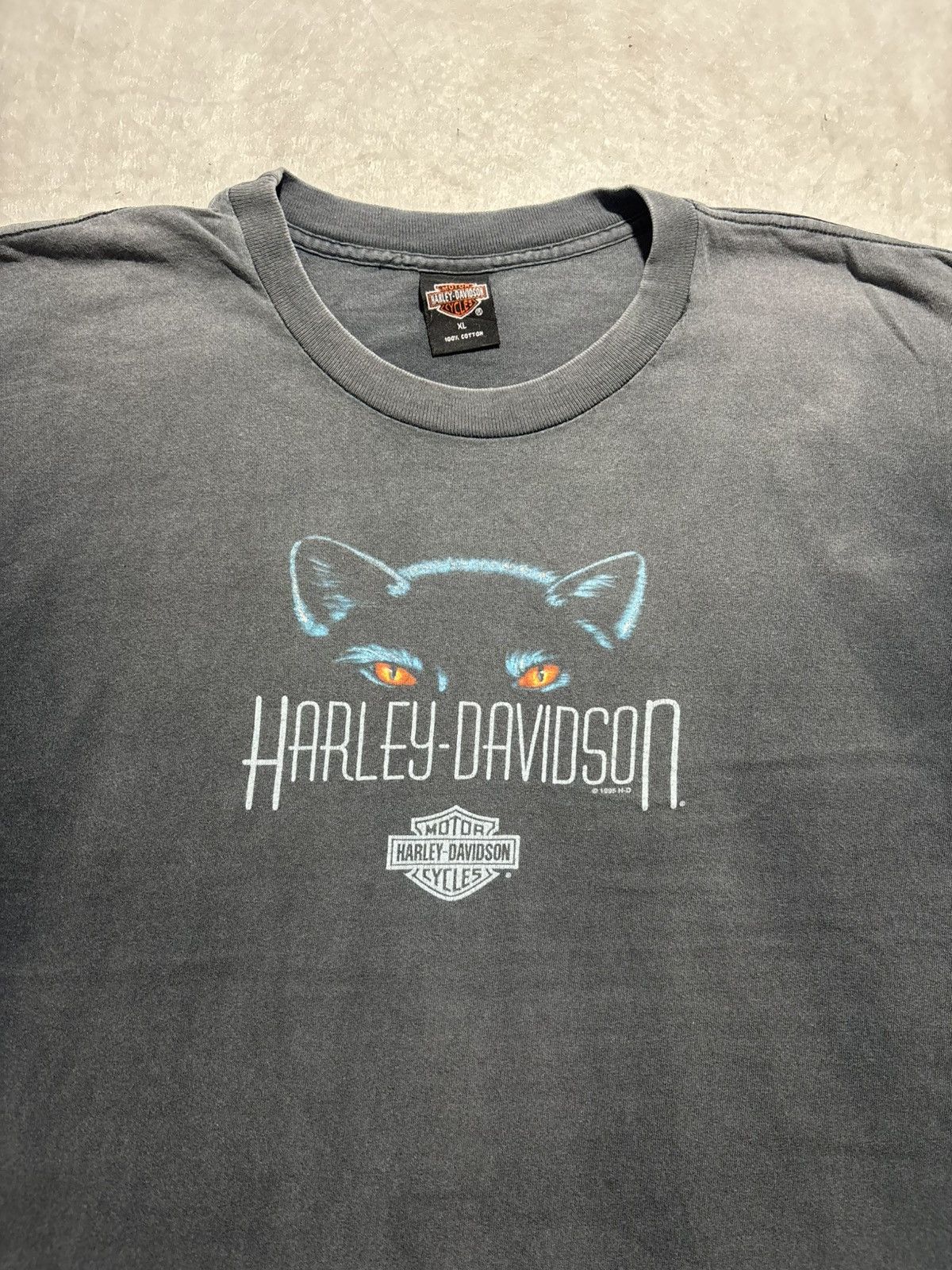 Harley Davidson Vintage 90’s Harley Davidson Tshirt Size US XL / EU 56 / 4 - 3 Thumbnail
