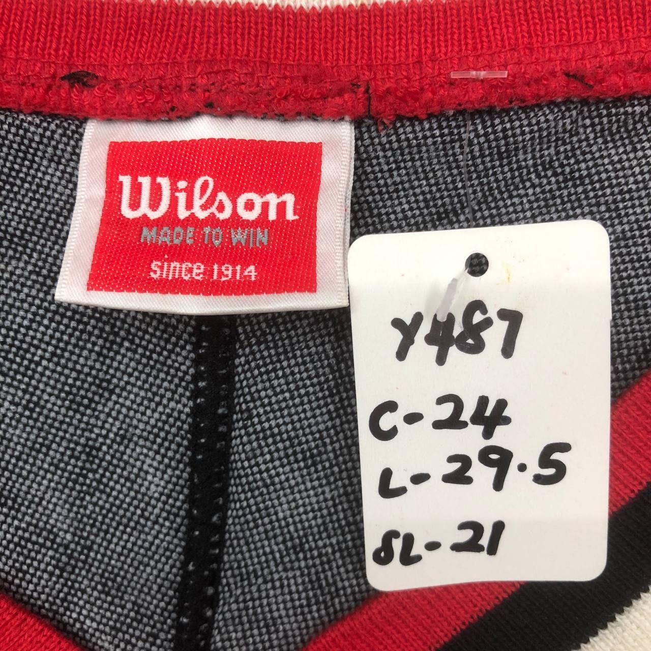 Vintage × Wilson Y487 90s WILSON ONE SET JACKET & TRACKSUIT PANTS Size US L / EU 52-54 / 3 - 14 Thumbnail
