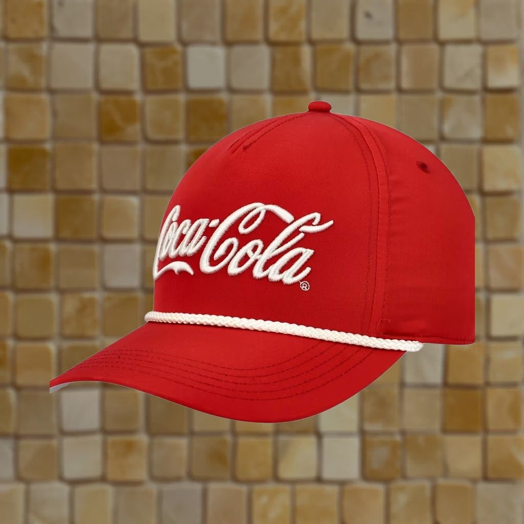 American Needle AMERICAN NEEDLE COCA-COLA COKE HAT CAP NEW RED ADJUSTABLE MENS Size ONE SIZE - 1 Preview