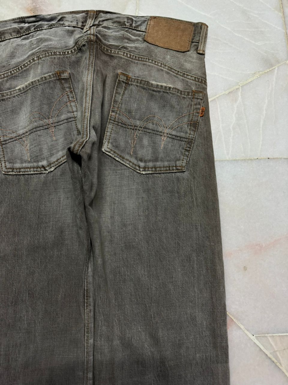 Kapital Insane💥90s Edwin Half Selvedge Rusty Distres faded Sick Size US 34 / EU 50 - 18 Thumbnail