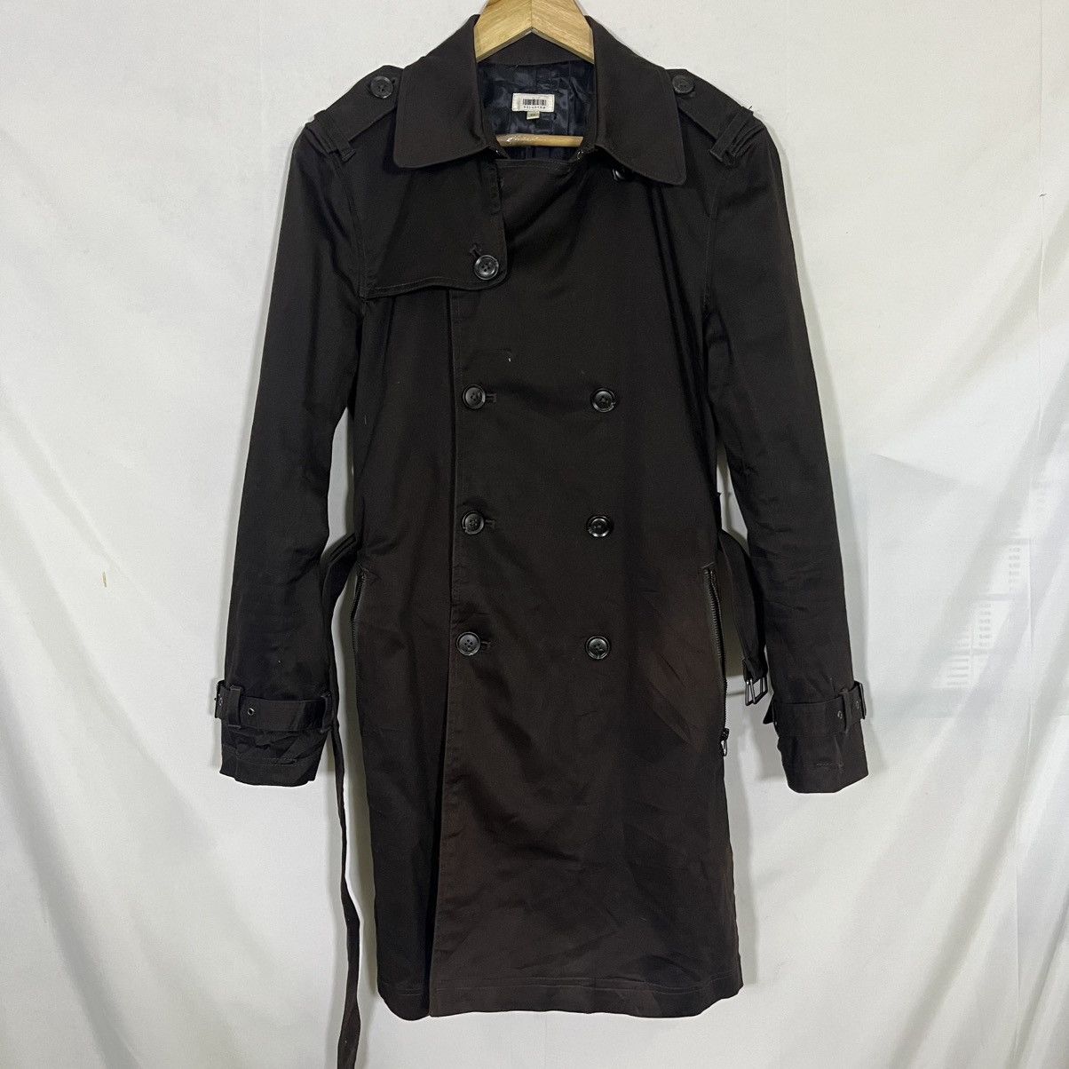 Delusion VINTAGE DELUSION BELTED TRENCH COAT Size US M / EU 48-50 / 2 - 1 Thumbnail