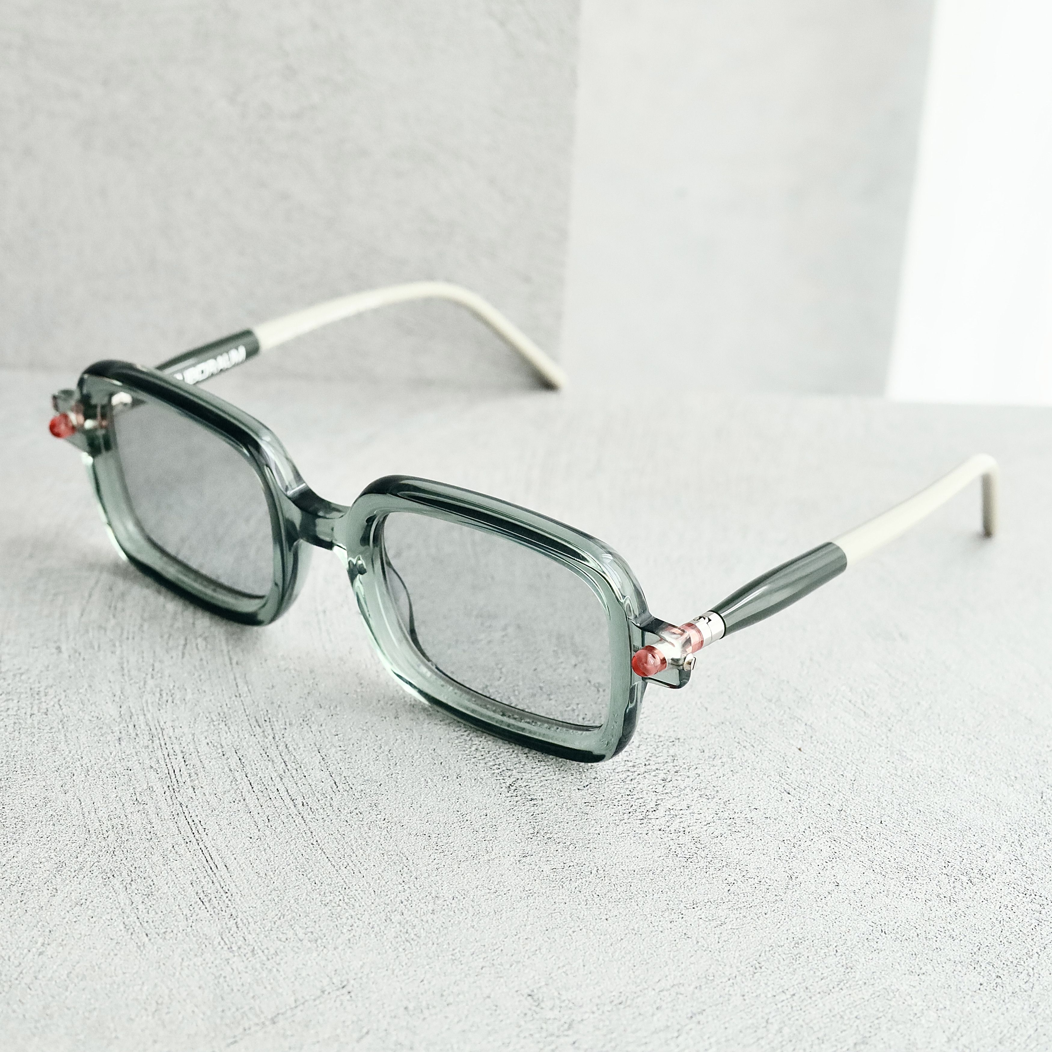 image of Kuboraum Maske P2 Fg Glasses in Foliage Green, Men's