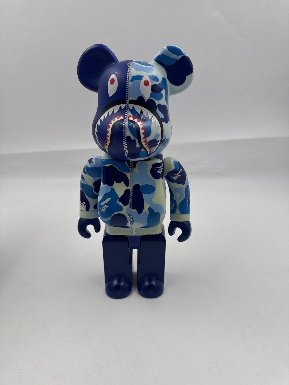 Bearbrick x BAPE ABC Camo Shark 400% Blue 2015