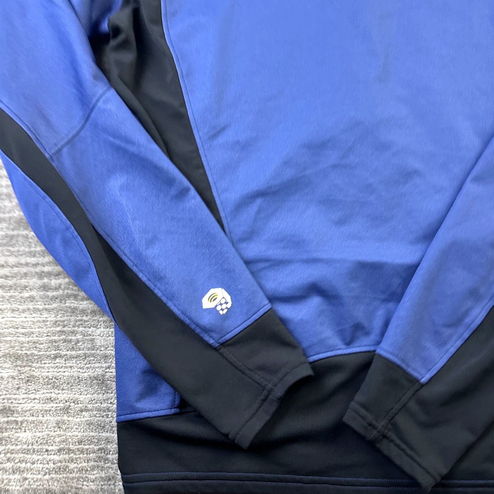 Mountain Hardwear Mountain Hardwear Jacket Mens L Blue Windbreaker 1/4 Zip USA Made Windstopper All Seasons Logo Regular Size Blue Mens Size US L / EU 52-54 / 3 - 6 Thumbnail