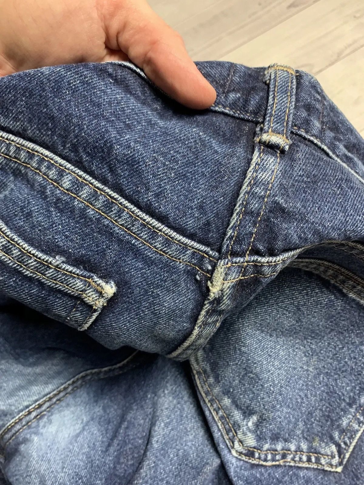Yves Saint Laurent Vintage Yves Saint Laurent denim jeans cotton rare size XL Size US 36 / EU 52 - 10 Thumbnail