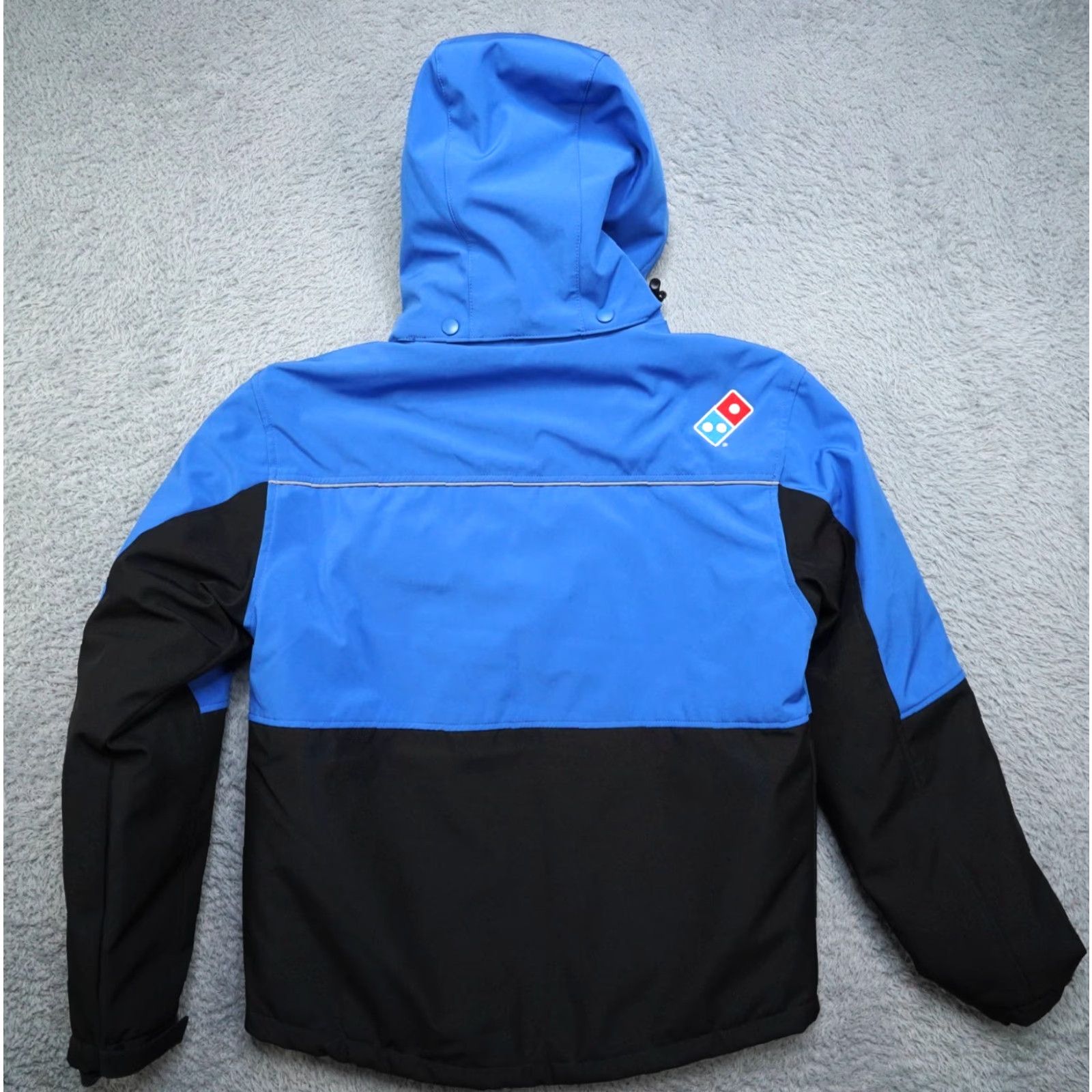 Vintage Domino Winter Jacket Mens M Blue Waterproof Full Zip Insulated Windbreaker Delivery Driver Logo Vintage: No (adjusted within rules?) Size US M / EU 48-50 / 2 - 2 Thumbnail