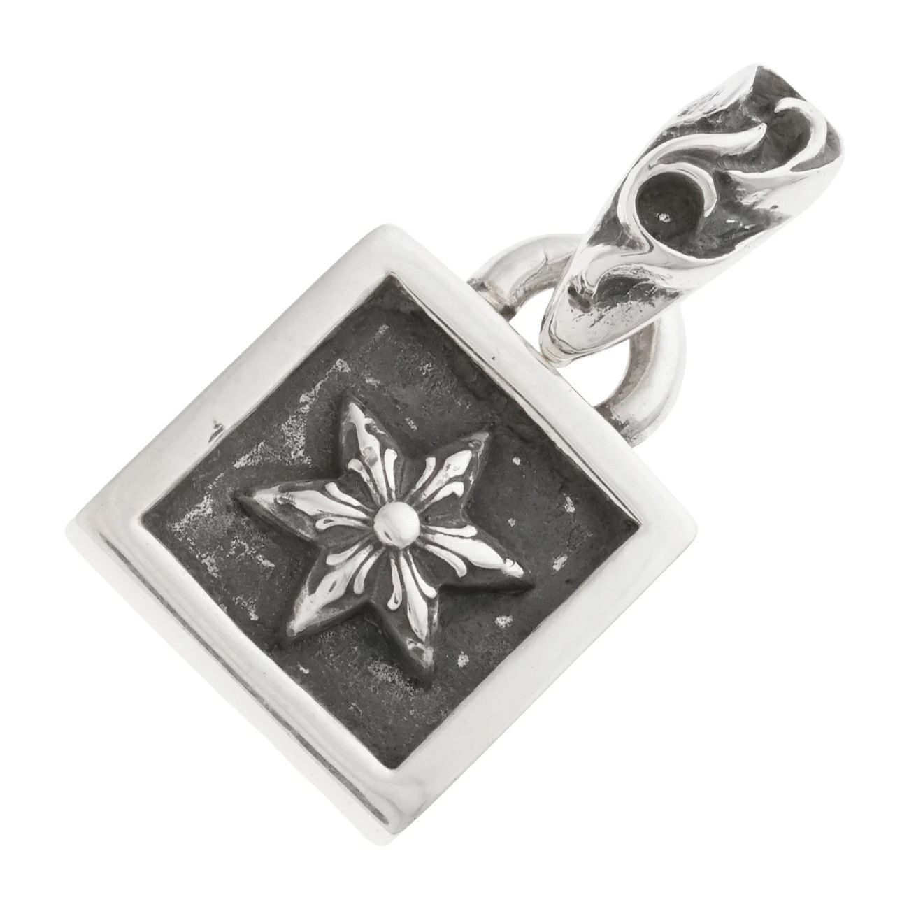 Chrome Hearts Chrome Hearts Silver 6-Point Star Charm Pendant