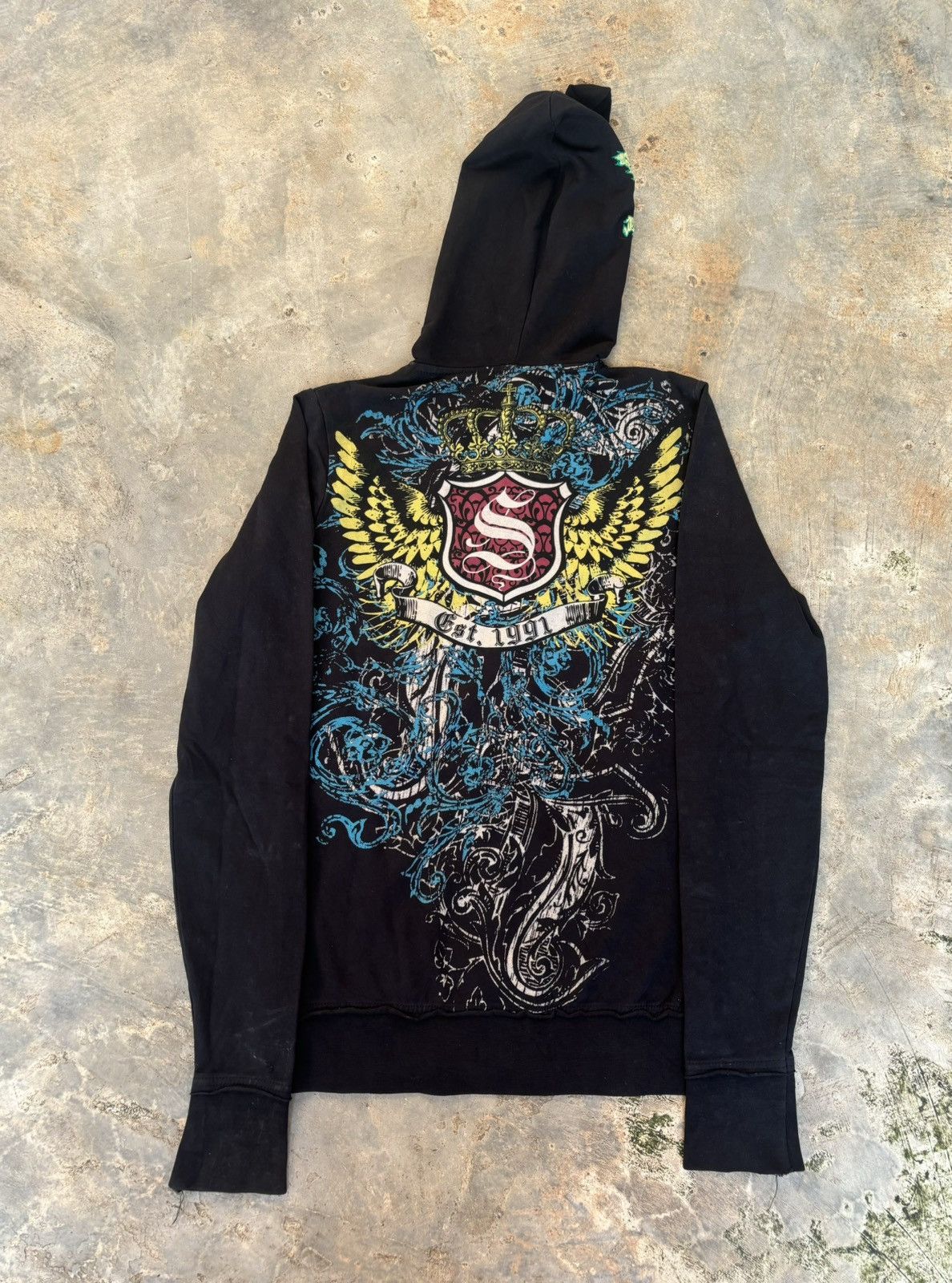 Hysteric Glamour Y2k Tribal Ifwixwasnine Punk Style Hoodie Size US M / EU 48-50 / 2 - 2 Thumbnail