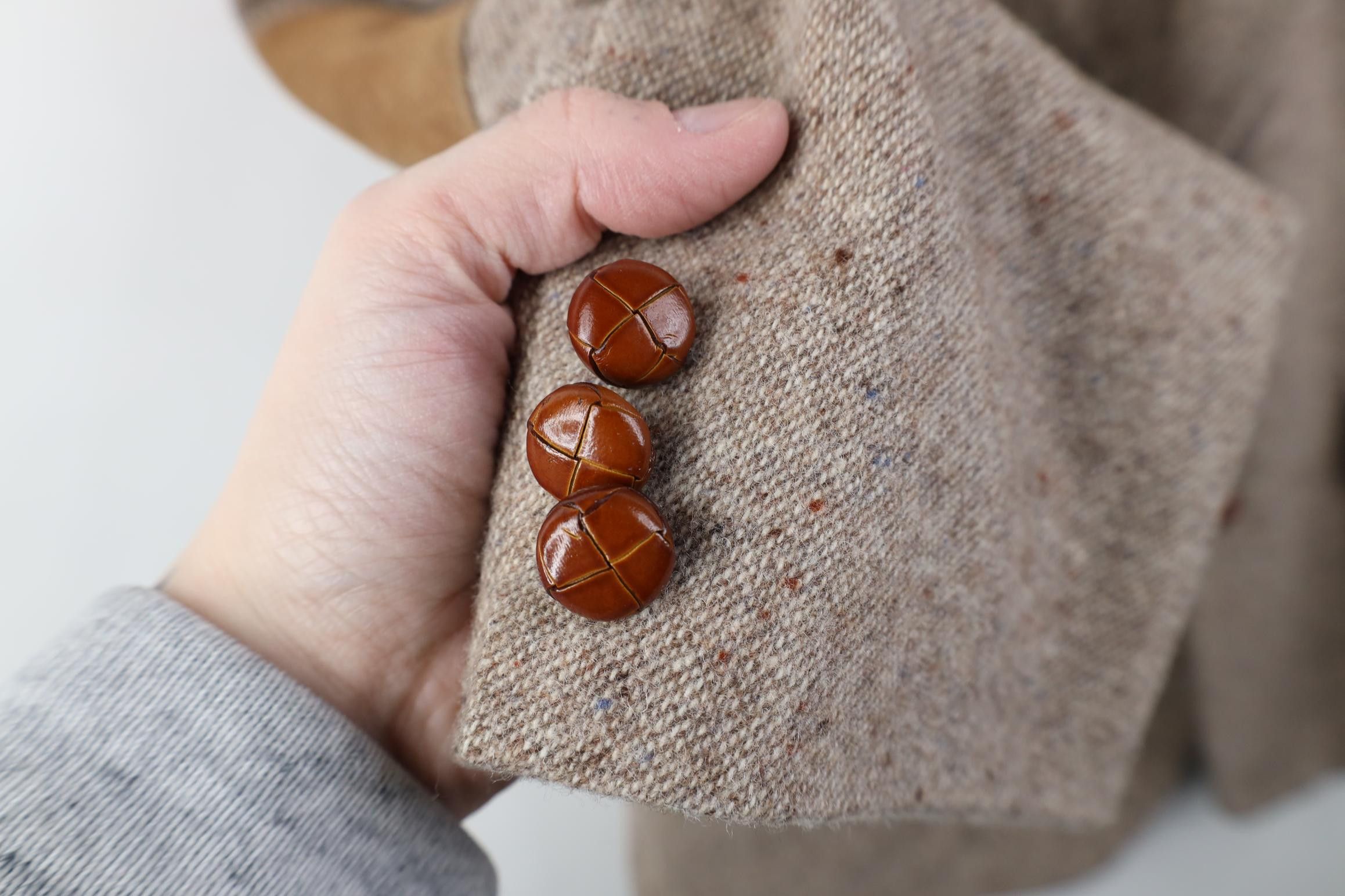 Vintage Vintage 90s Suede Elbow Patch Suit Coat Blazer Jacket Size US XXL / EU 58 / 5 - 6 Thumbnail