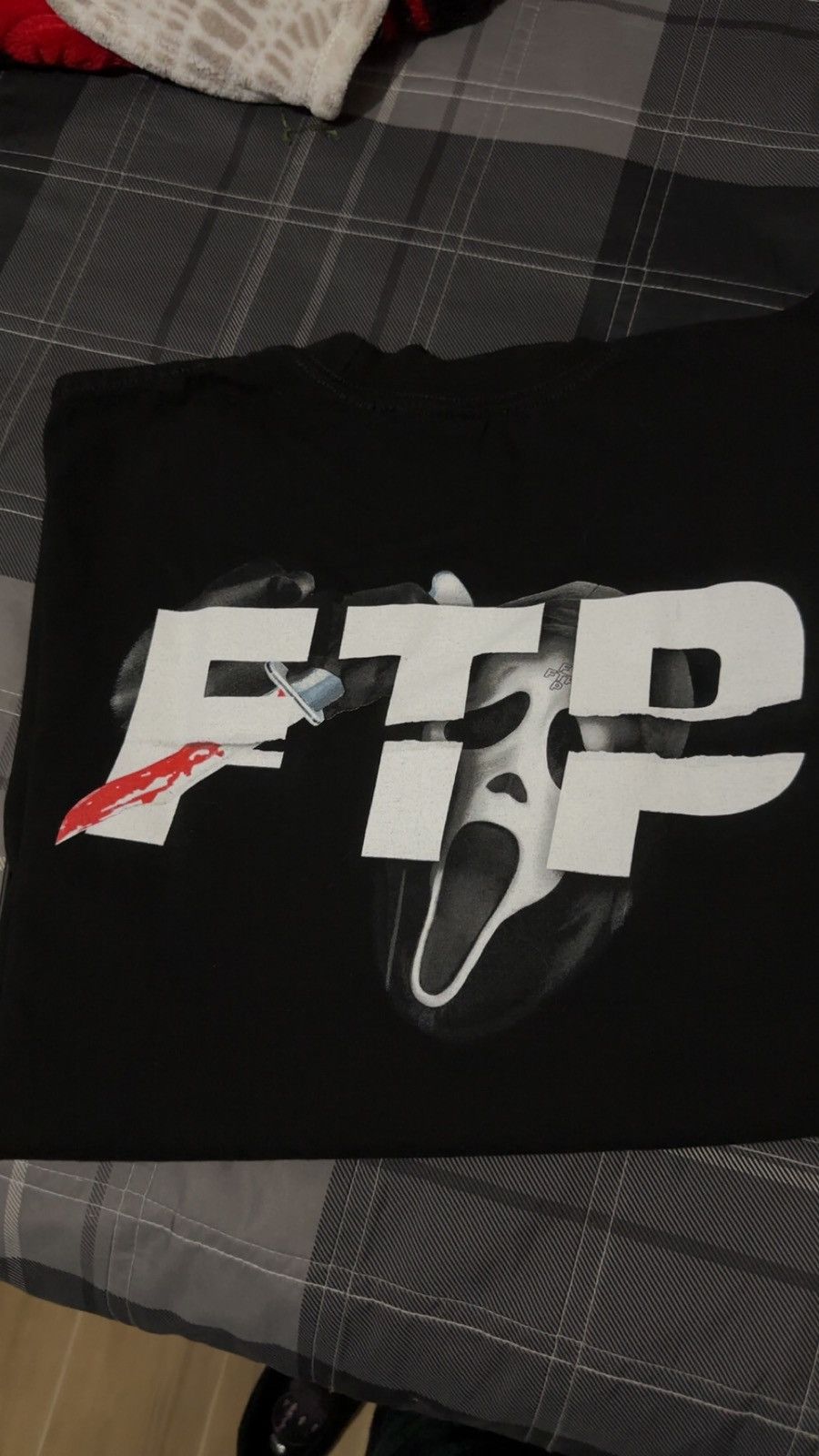 Maillot De Football FTP F.U. - Taille 3XL - Noir Dégradé - Logo FTP/FUBU - Neuf Avec Étiquettes