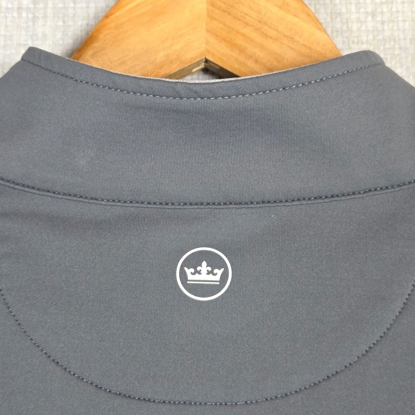 Peter Millar Peter Millar Crown Sport Perth Men's Golf/Casual 1/4 Zip Pullover Grey Gray L Large Shirt Size US L / EU 52-54 / 3 - 6 Thumbnail