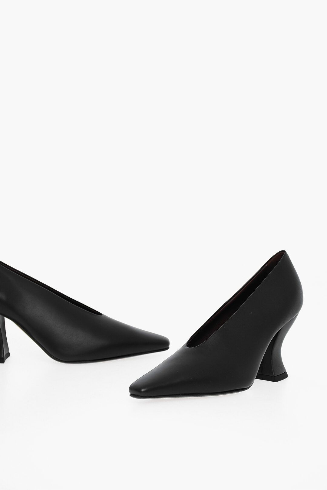 image of Bottega Veneta O1Dk11S0124 Heel Shoes In Black, Women's (Size 7)