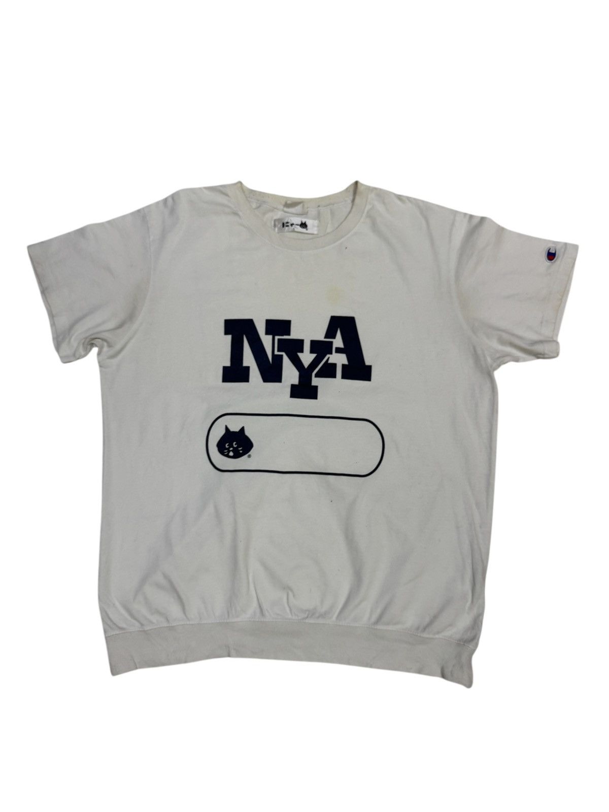 Champion × Ne-Net Ne-net x Champion Nya Reverse Weave short-sleeved sweatshirt Size L / US 10 / IT 46 - 1 Thumbnail