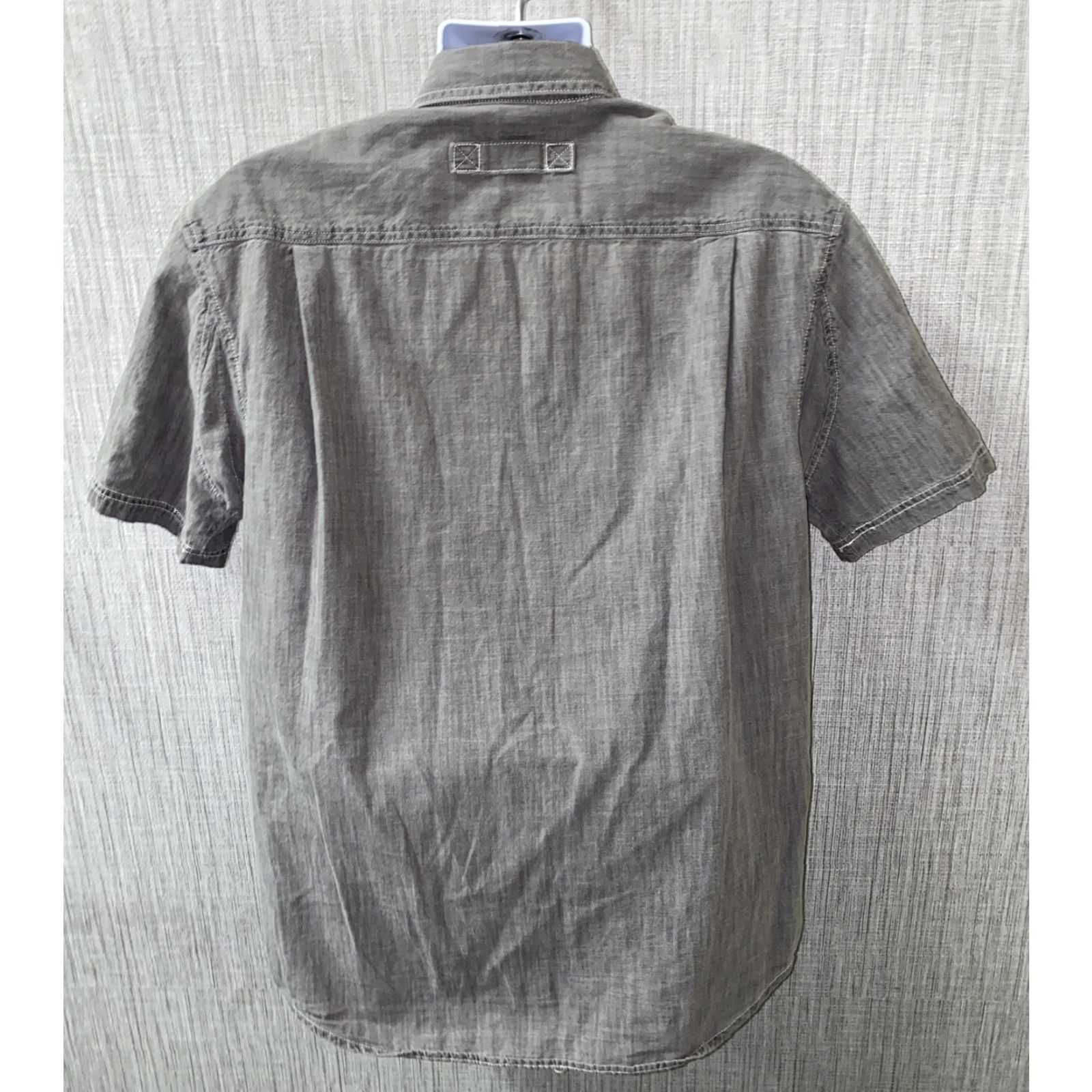 Duluth Trading Company Duluth Trading Co Shirt Men Gray Long Sleeve Button-Up Size M Size US M / EU 48-50 / 2 - 4 Thumbnail