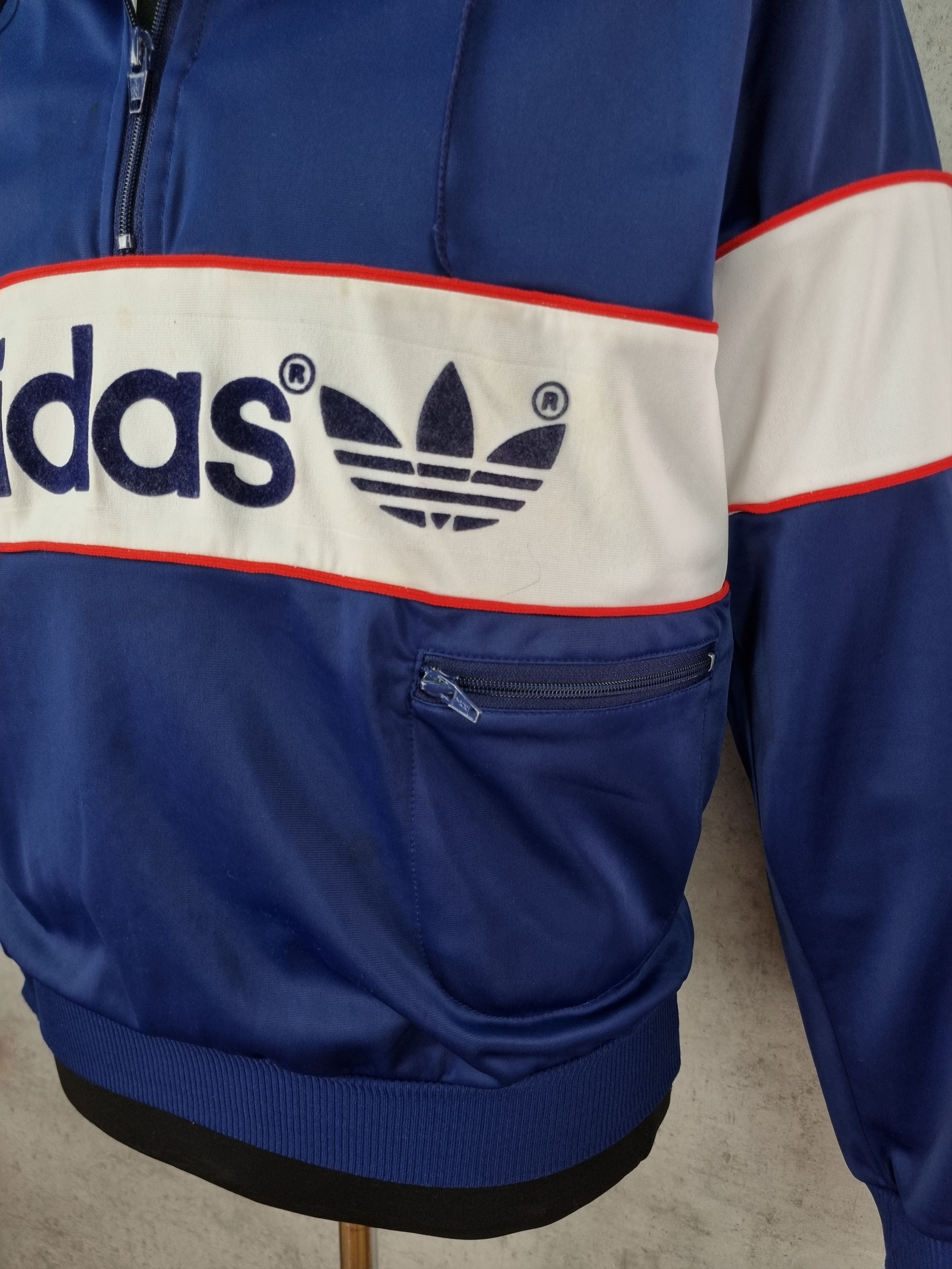 Adidas × Vintage 80s Adidas Vintage Big Flower Logo Hoodie Size US M / EU 48-50 / 2 - 17 Thumbnail